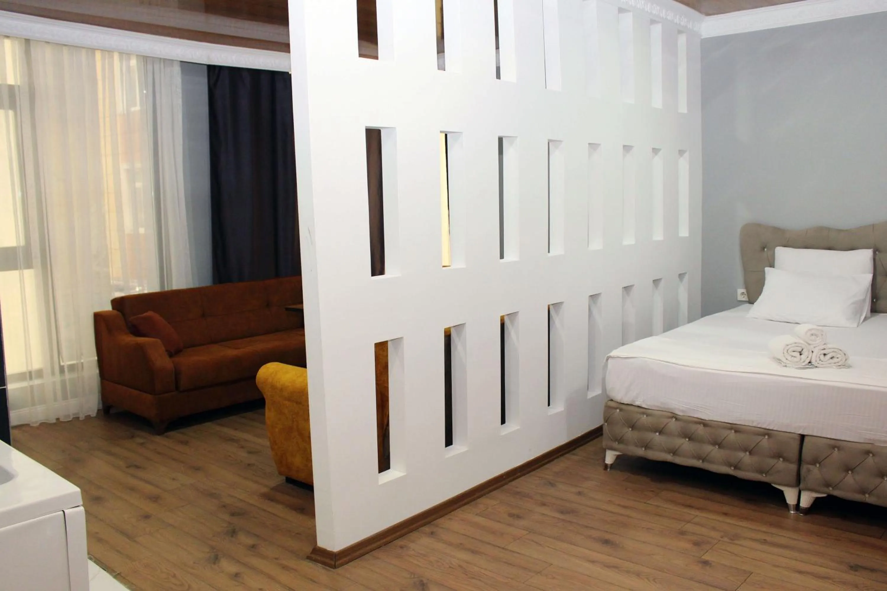 Photo of the whole room, Bed in biglife hotel