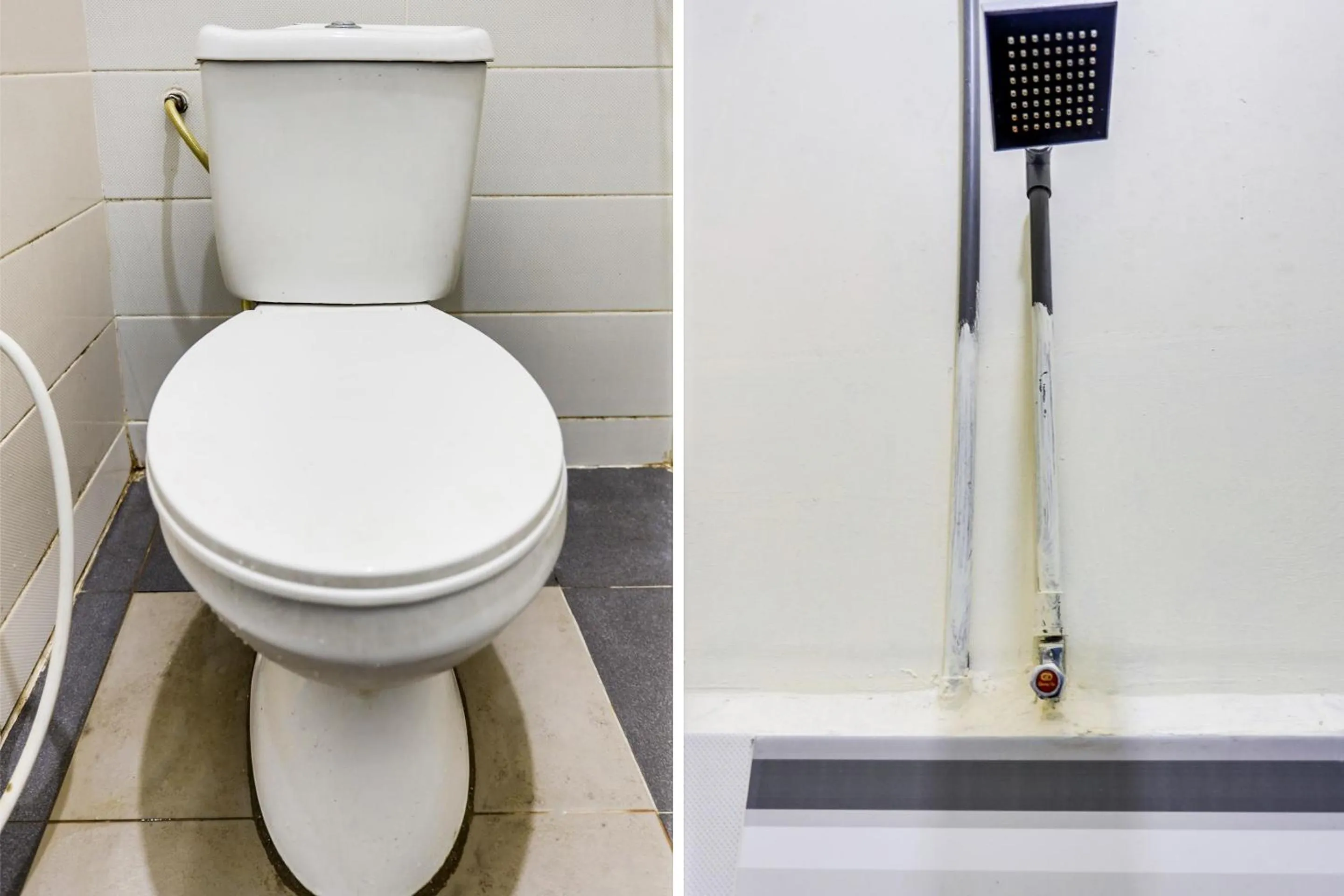 Bathroom in Hotel O Bilqis Homestay NearThe Hot River, Dog Run