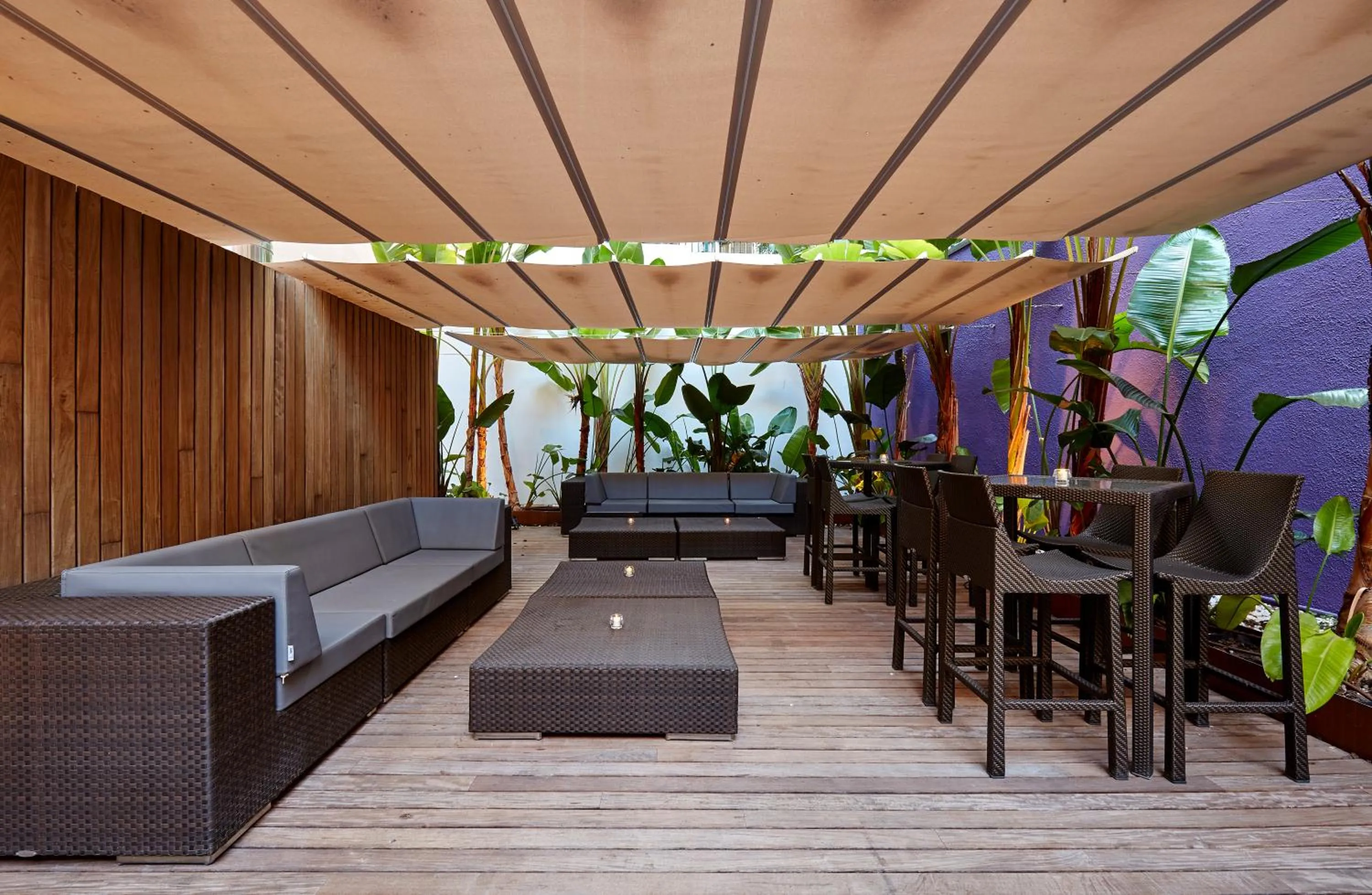 Balcony/Terrace in Hotel Barcelona Catedral 4 Sup