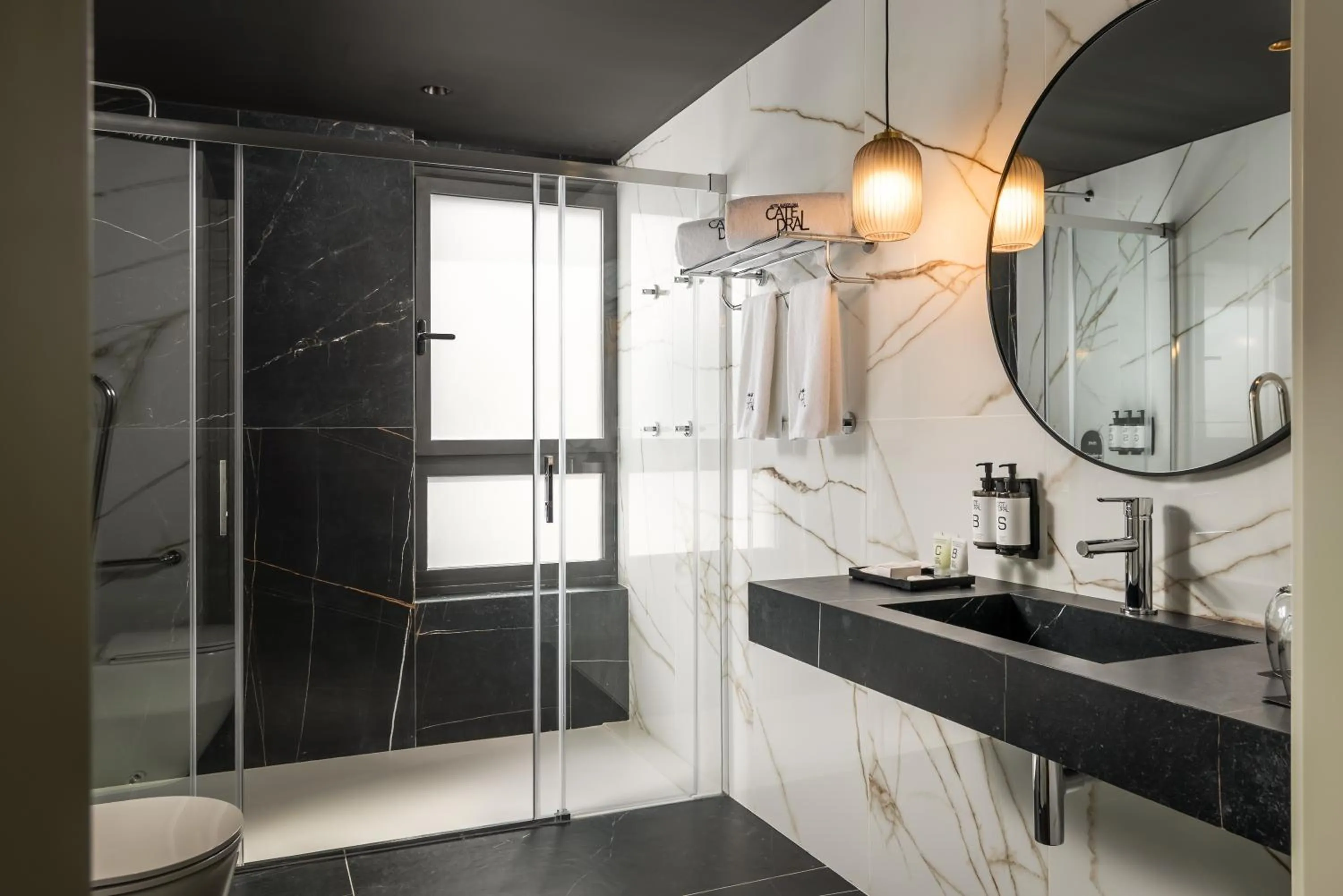 Bathroom in Hotel Barcelona Catedral 4 Sup