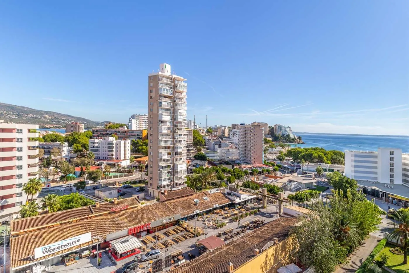 City view in Hotel Samos