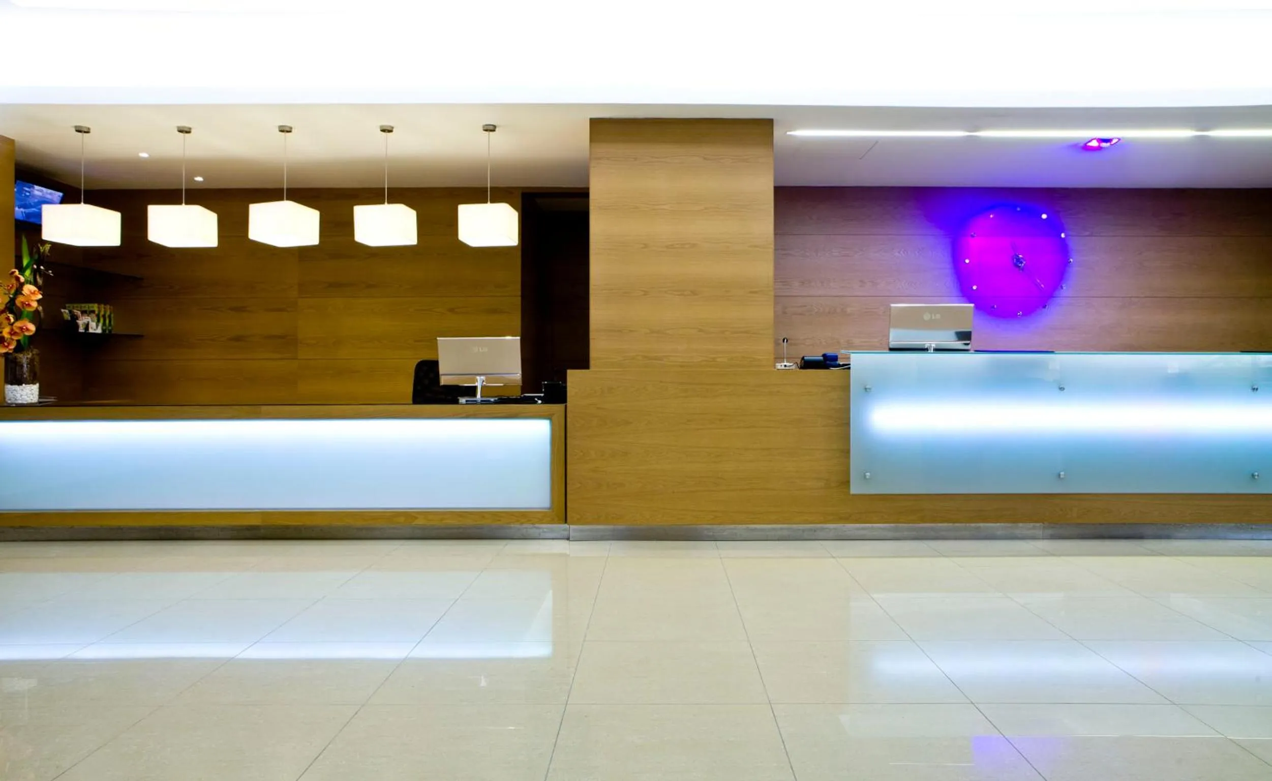 Lobby or reception in Hotel Samos