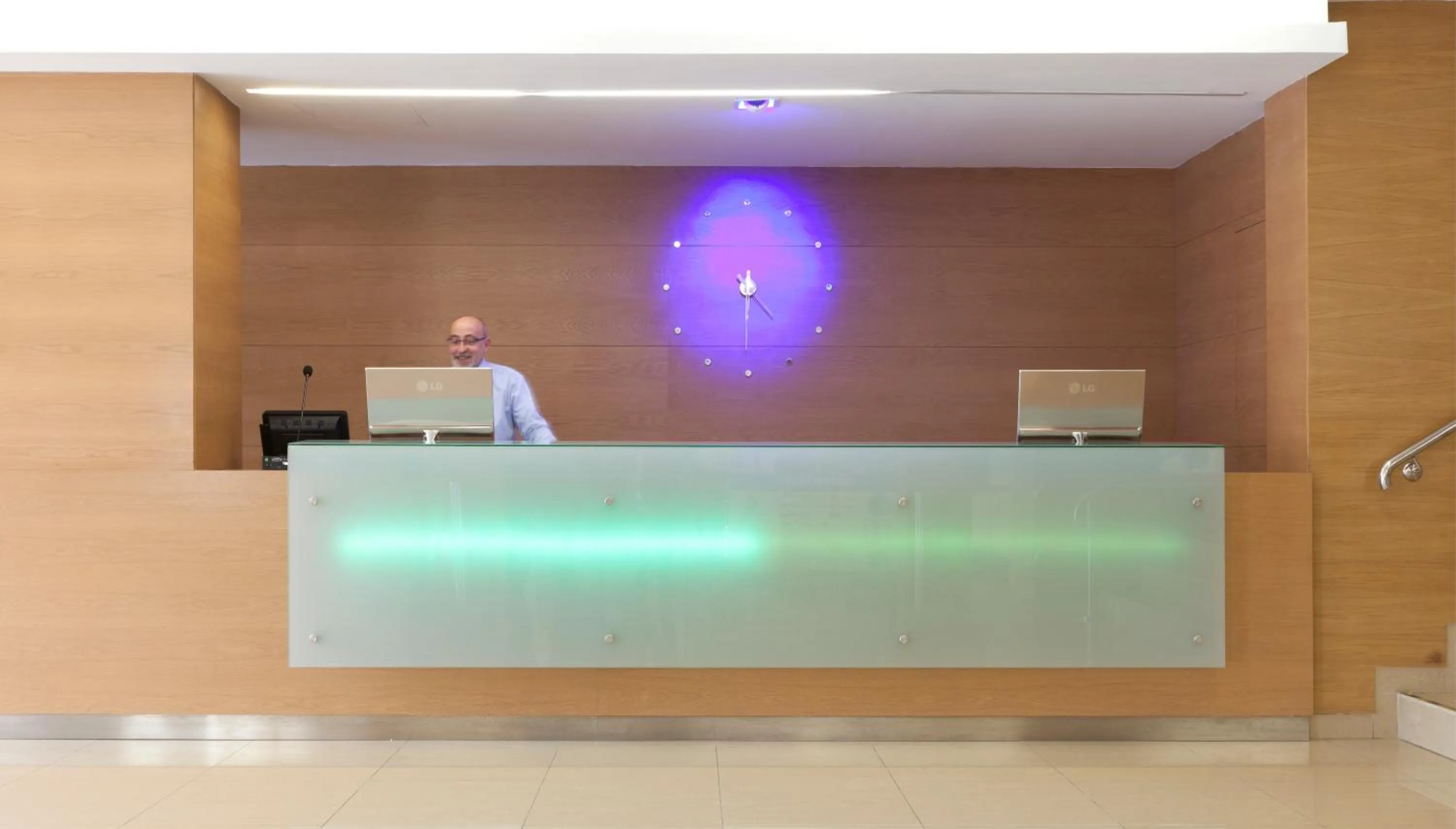 Lobby or reception in Hotel Samos