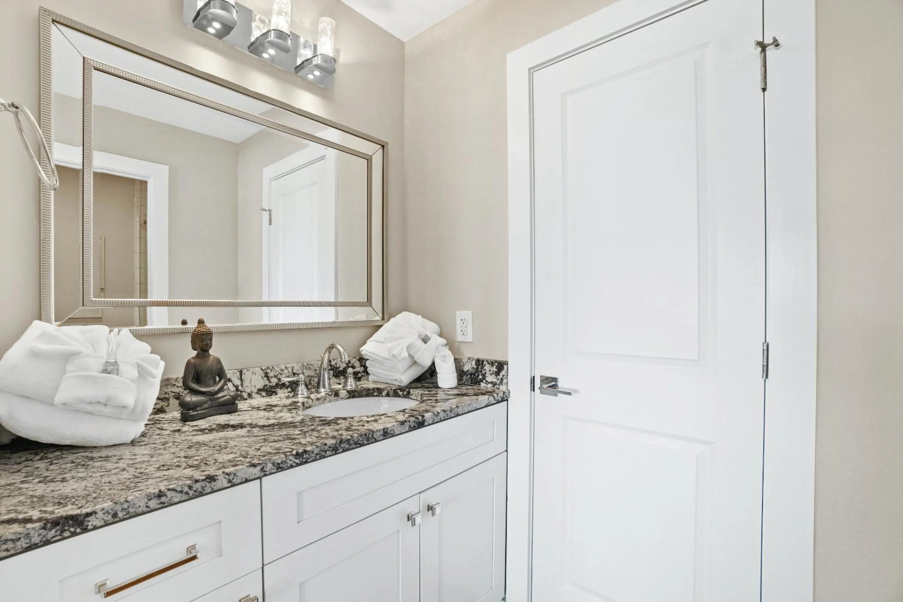Bathroom in Bay Point Golf Villas by Panhandle Getaways