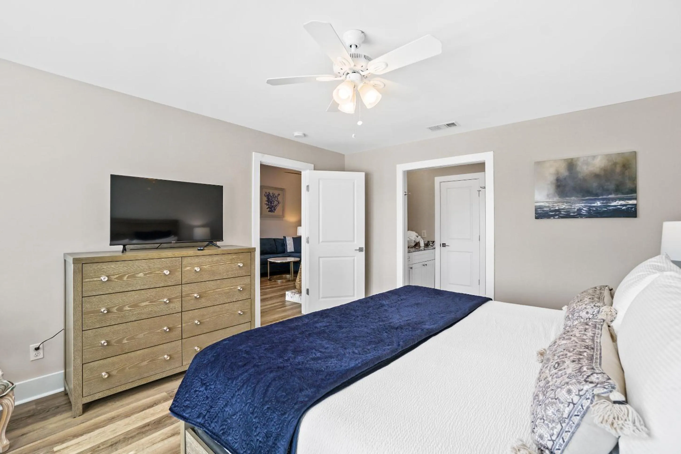 Bed in Bay Point Golf Villas by Panhandle Getaways
