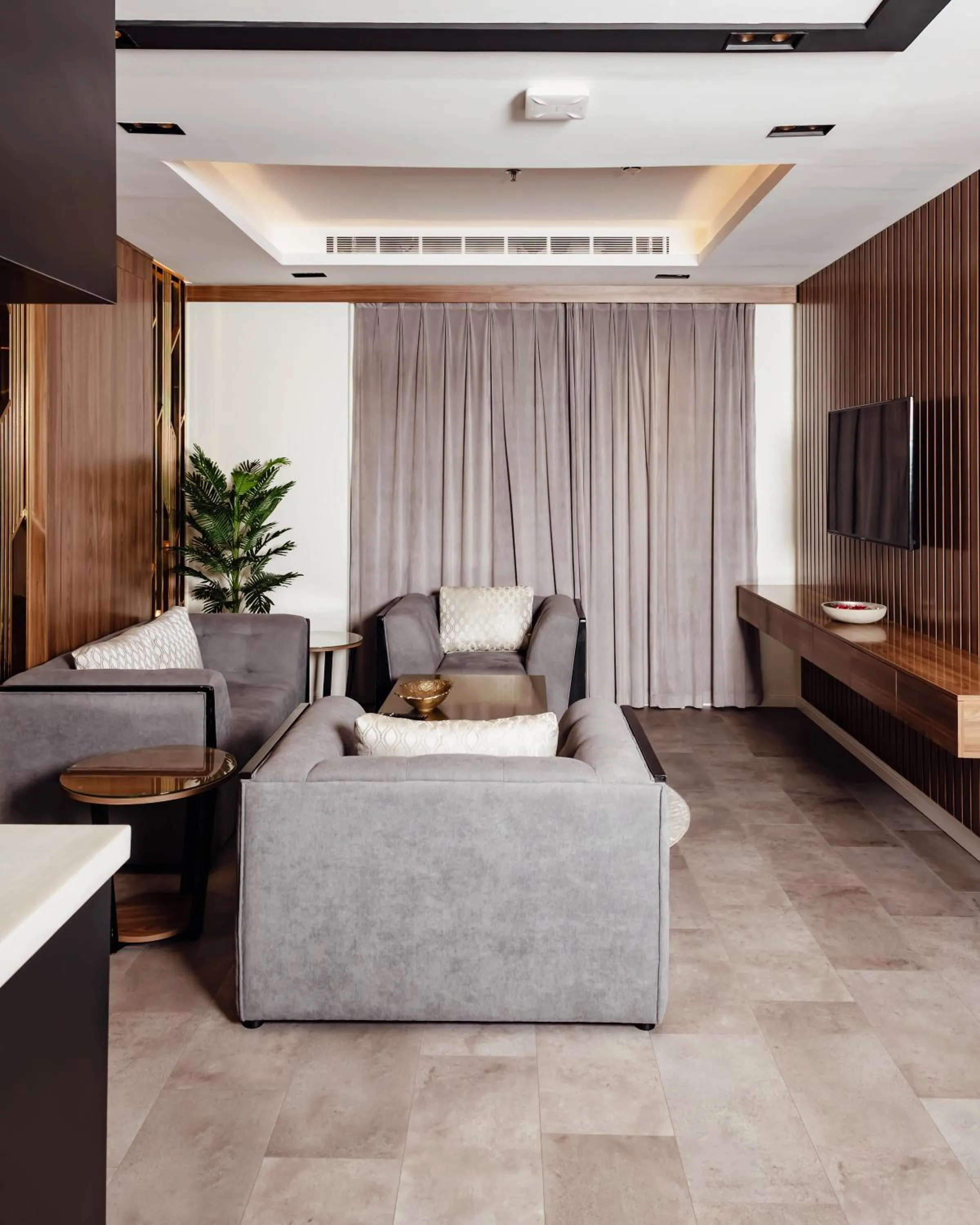 Living room, Bed in Villa Misk Alkhobar