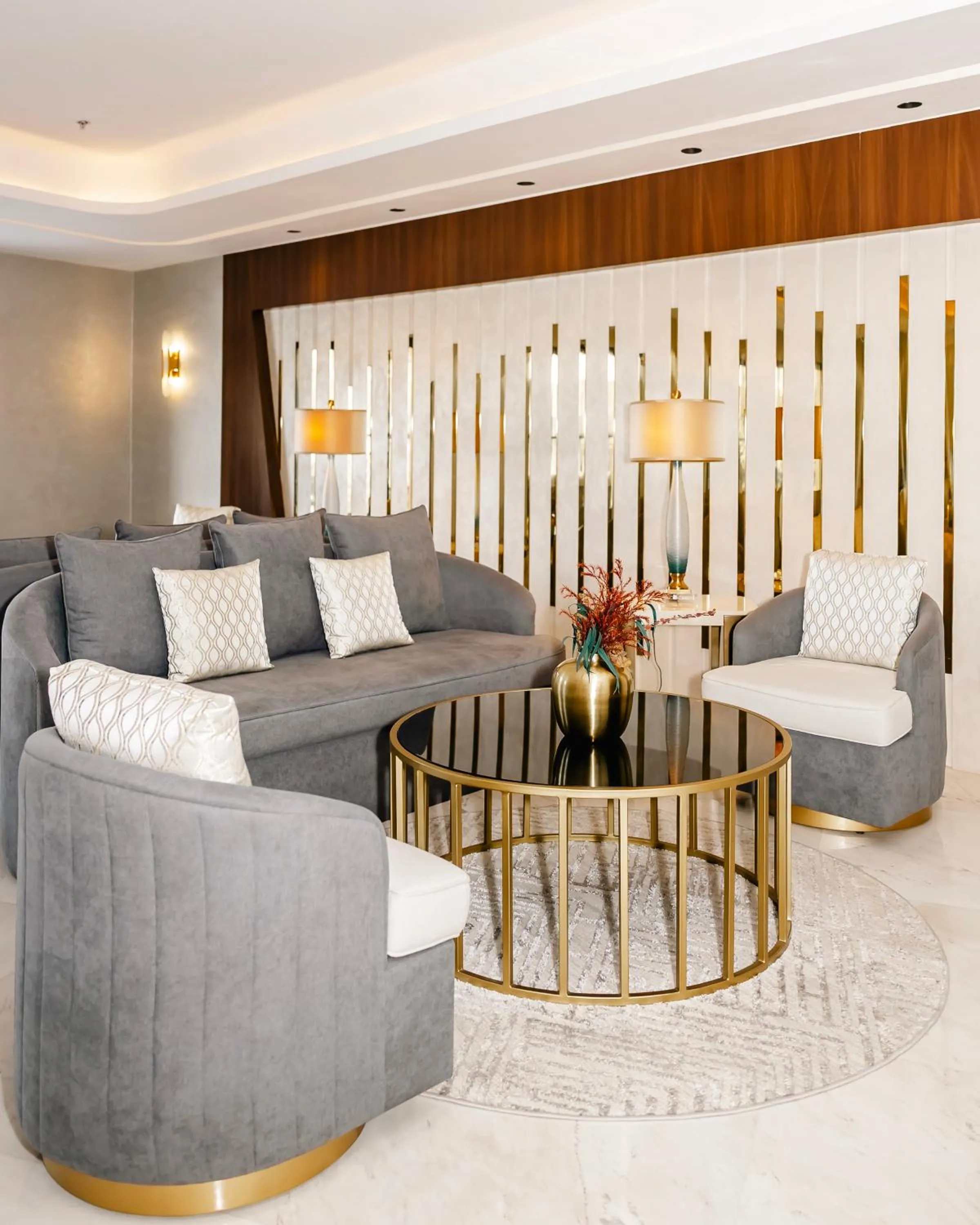 Seating area in Villa Misk Alkhobar