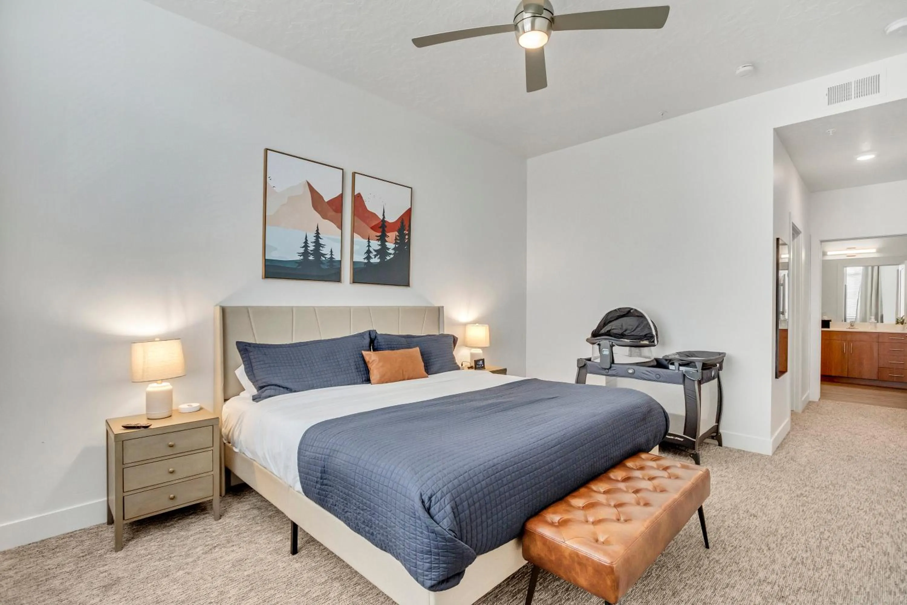 Bed in The Heights by Cloud Dream Homes