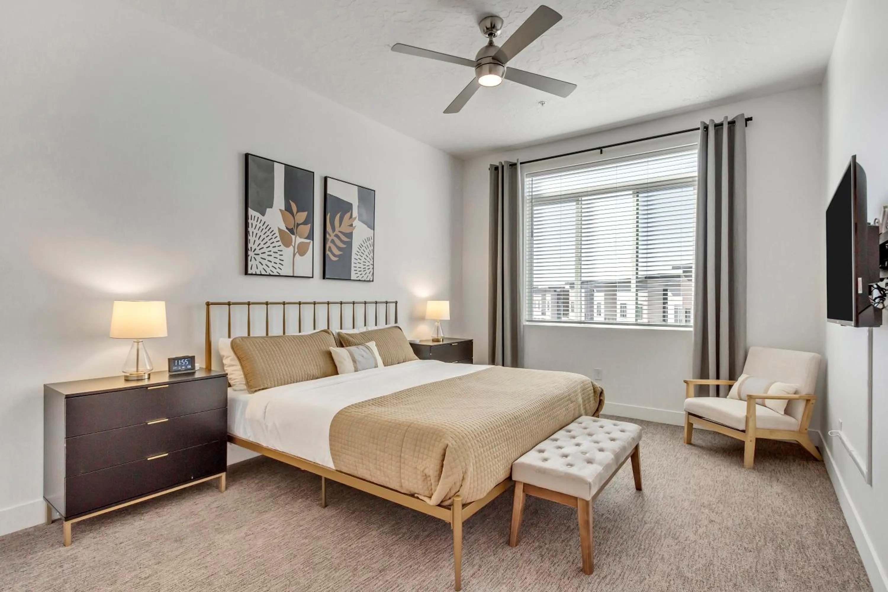 Bed in The Heights by Cloud Dream Homes