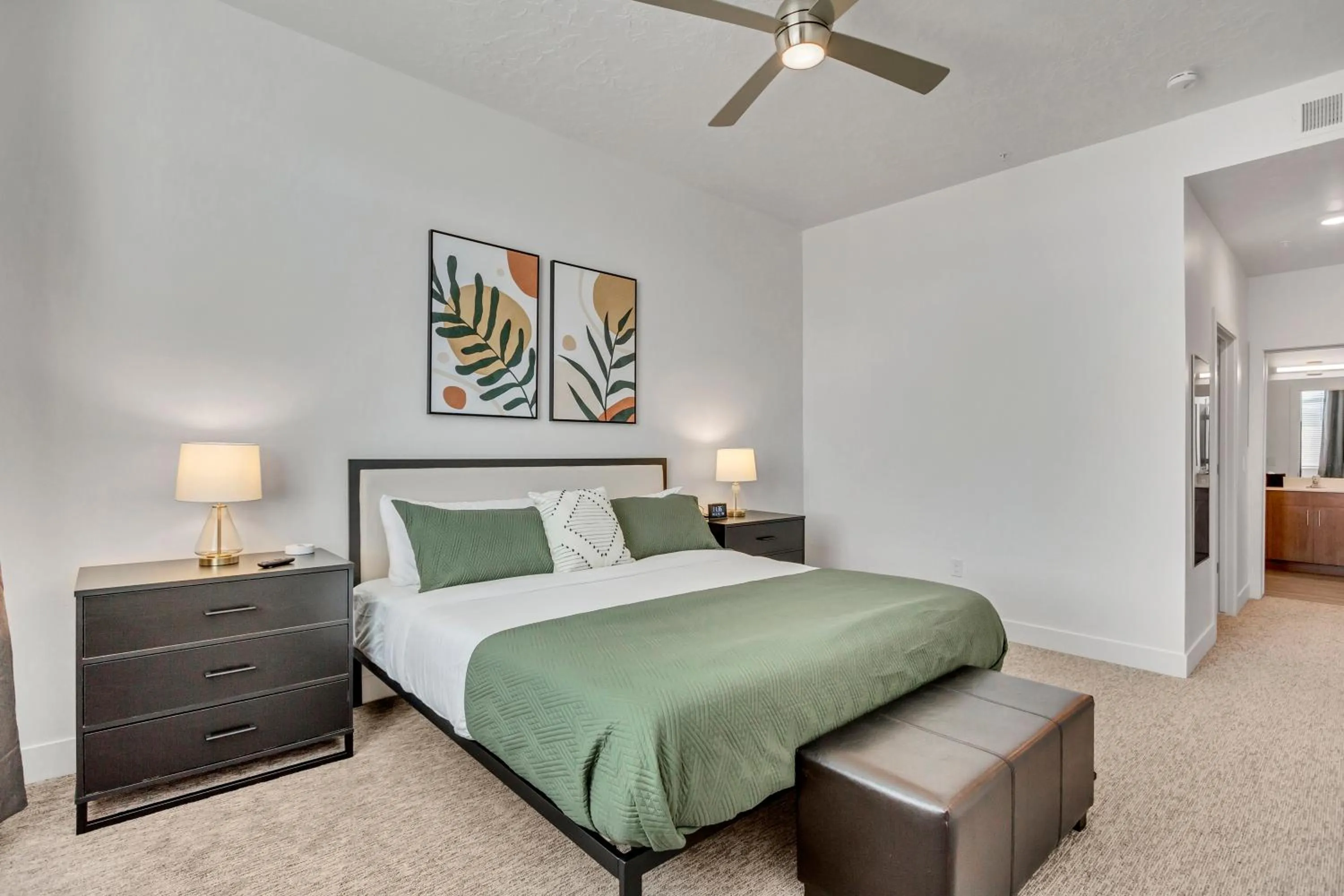 Bedroom, Bed in The Heights by Cloud Dream Homes