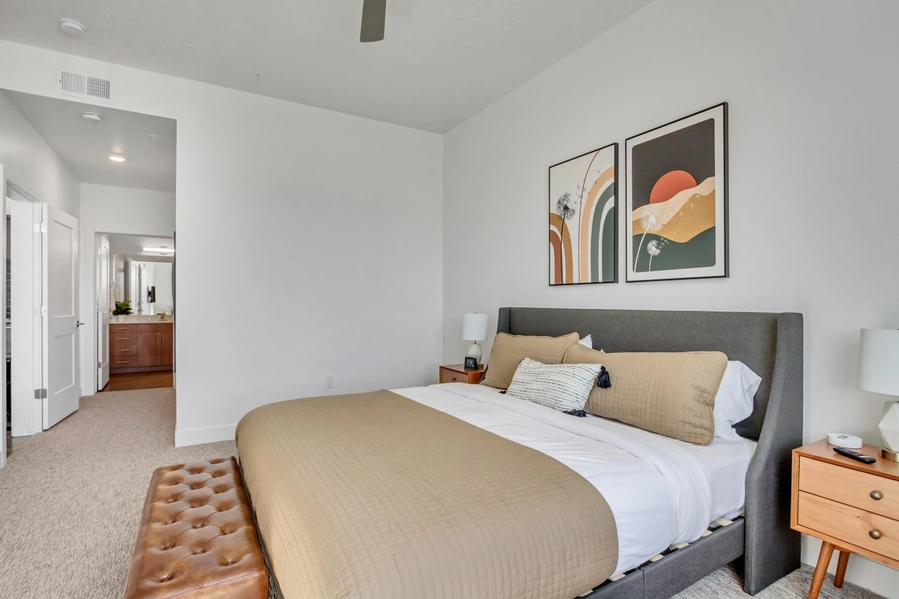 Bed in The Heights by Cloud Dream Homes