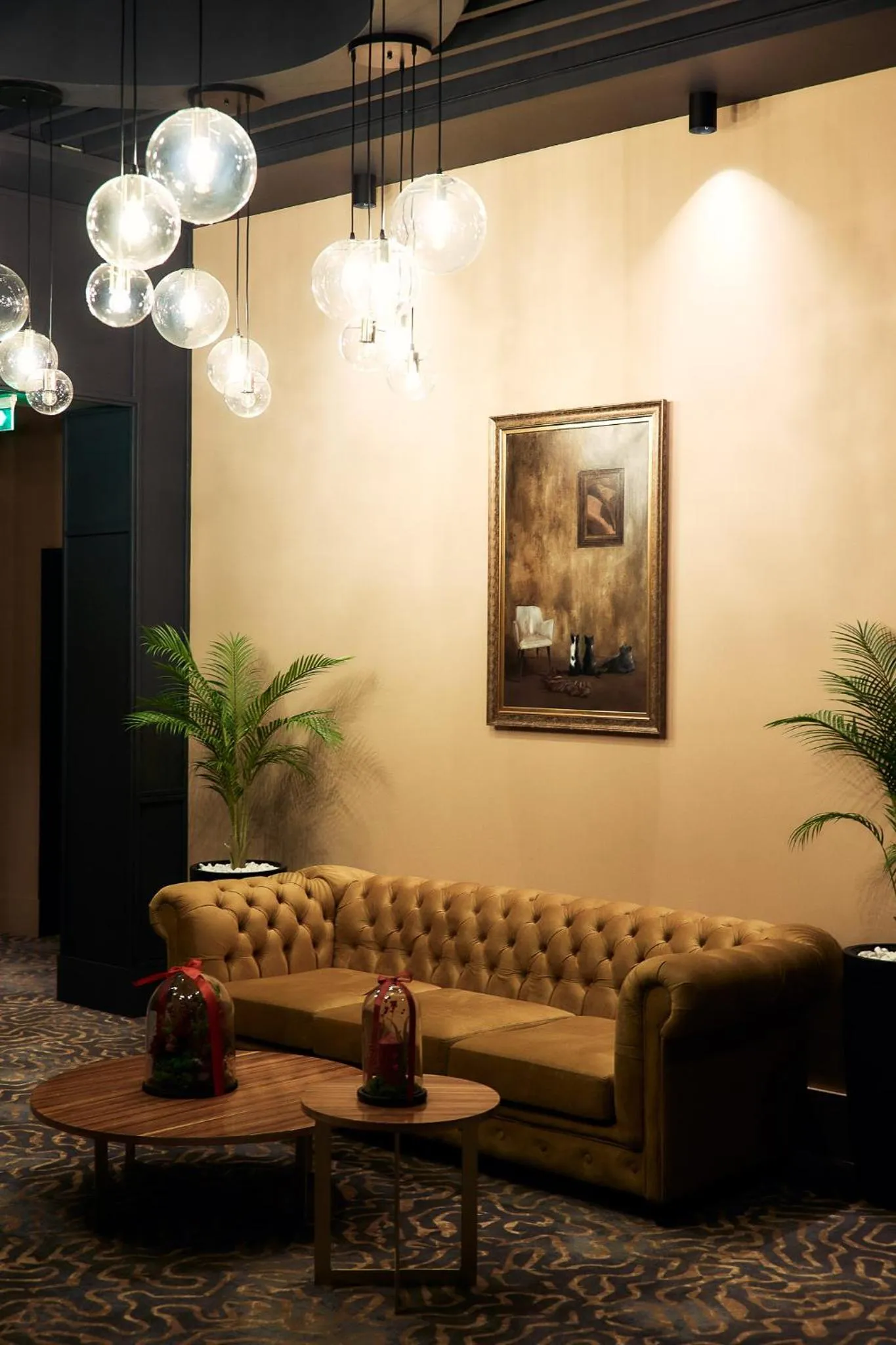 Seating area in HOTEL VIENA