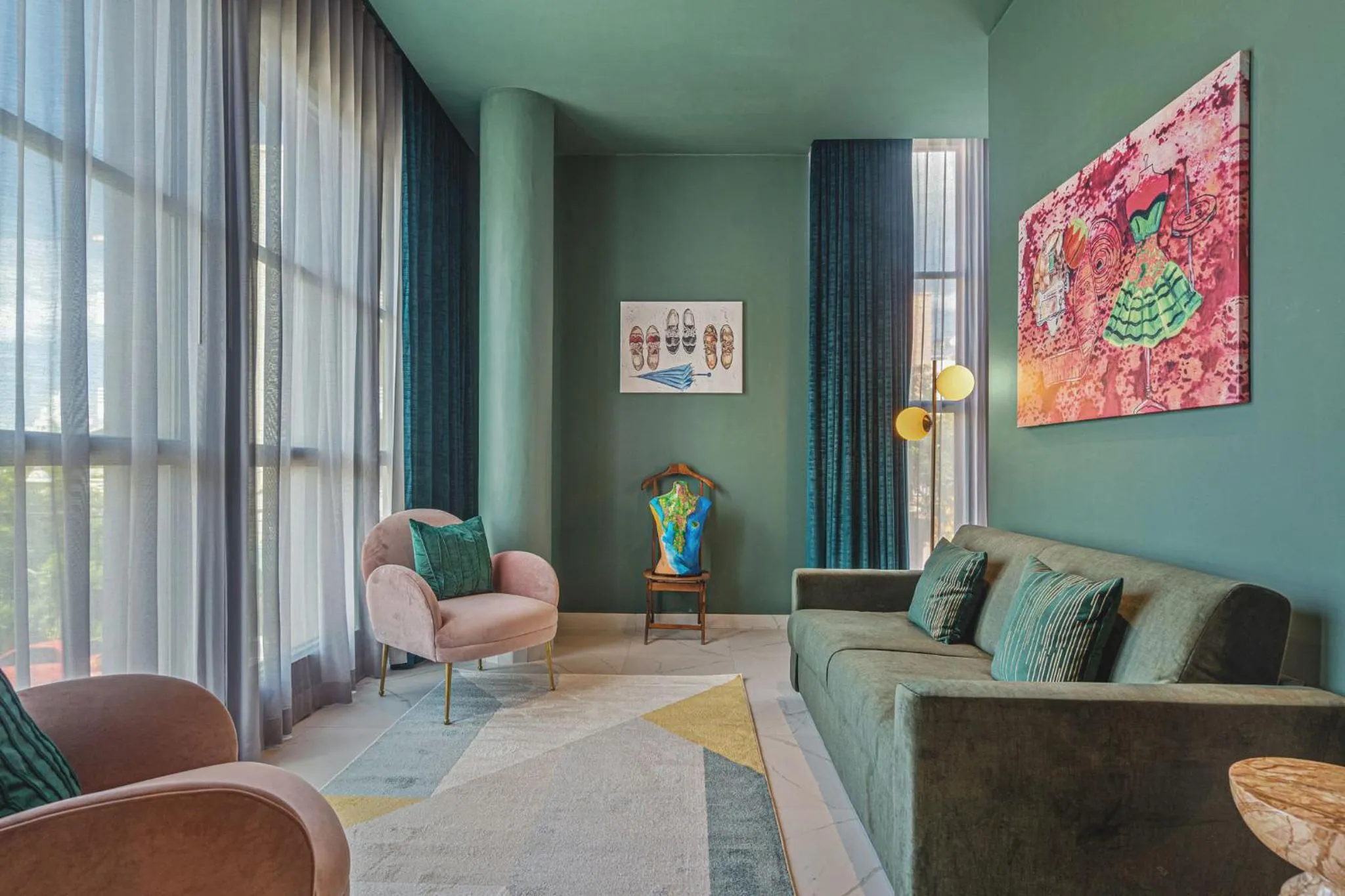 Seating area in Don Rafa Boutique Hotel & Residences