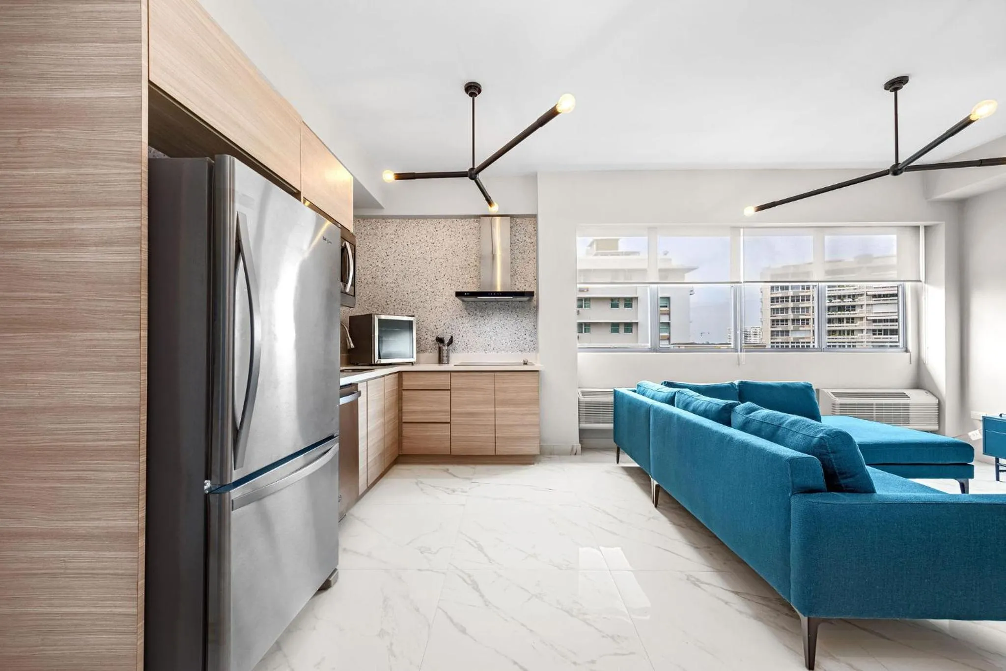 Kitchen or kitchenette in Don Rafa Boutique Hotel & Residences