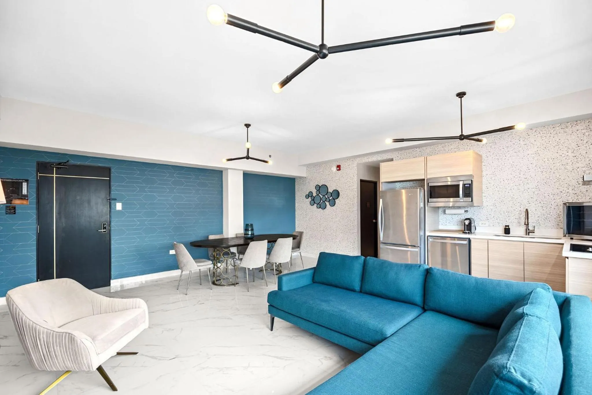 Kitchen or kitchenette in Don Rafa Boutique Hotel & Residences