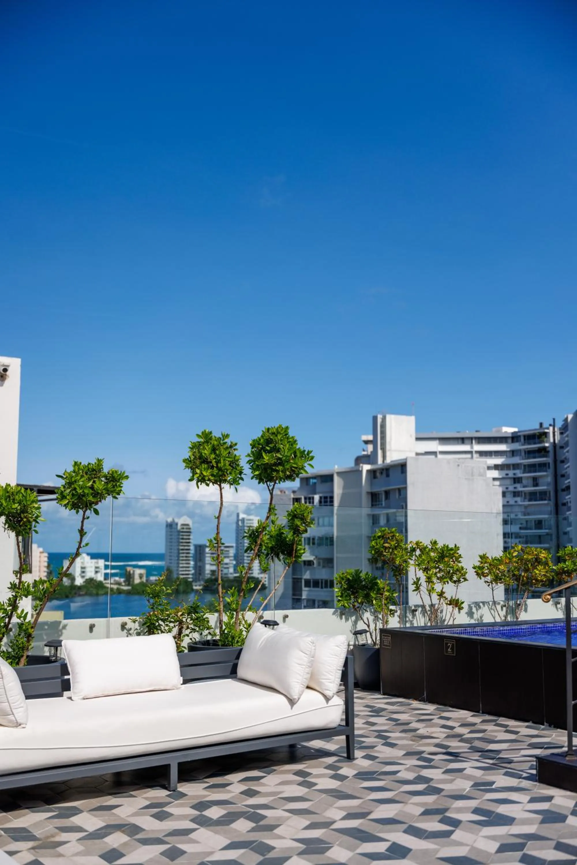 Pool view in Don Rafa Boutique Hotel & Residences