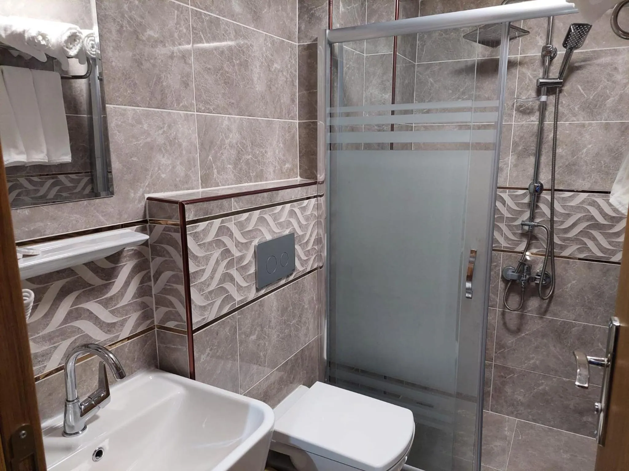 Bathroom in BEYAZ İNCİ OTEL
