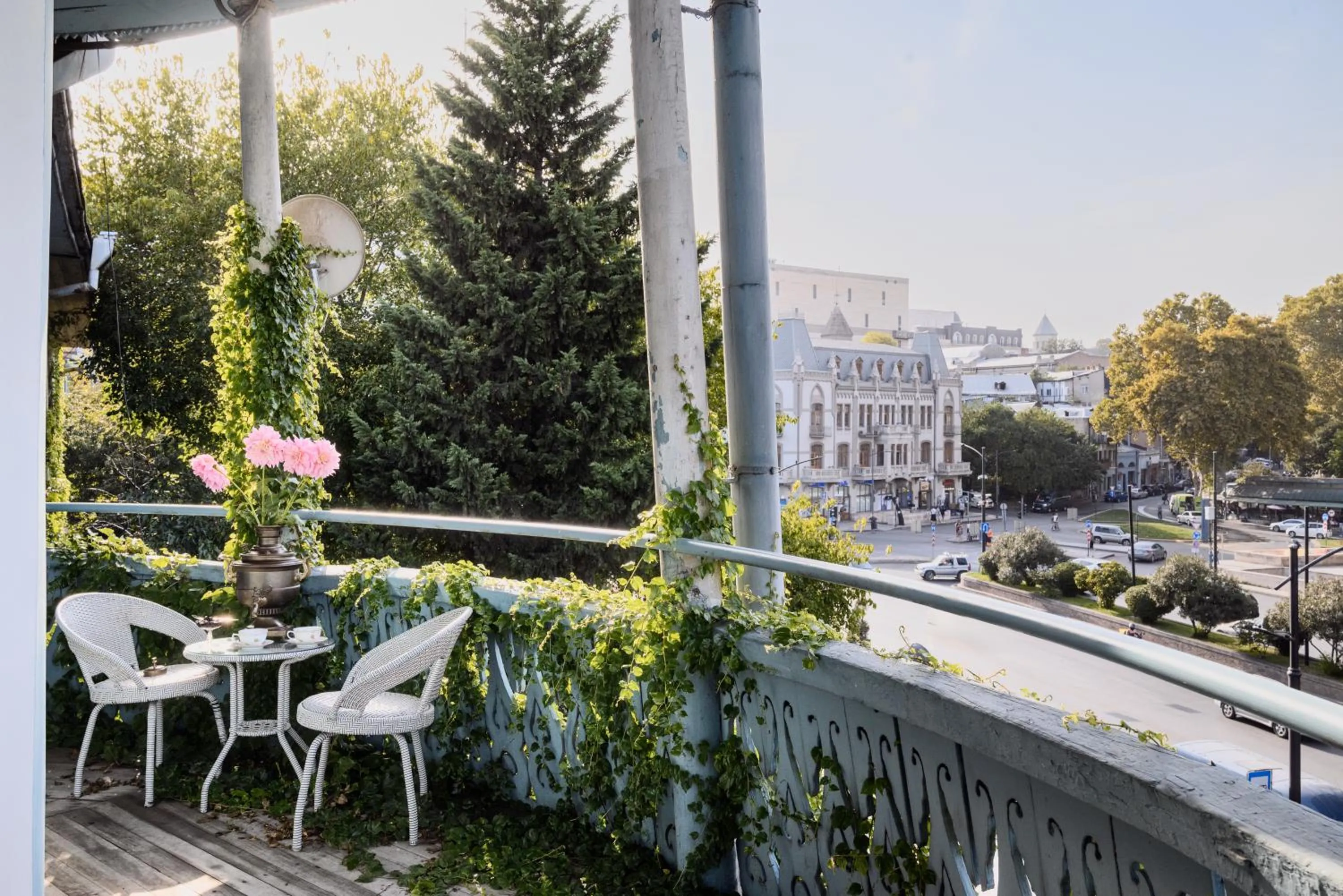 Spring in Blue Balcony Hotel