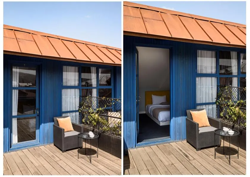 Property building in Blue Balcony Hotel