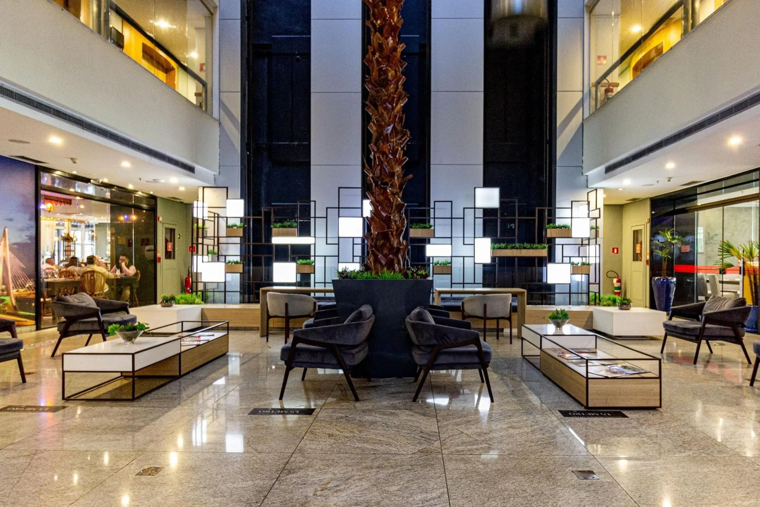 Lobby or reception in Xtay São Paulo Berrini - Apartamentos completos a 7min do metrô Berrini