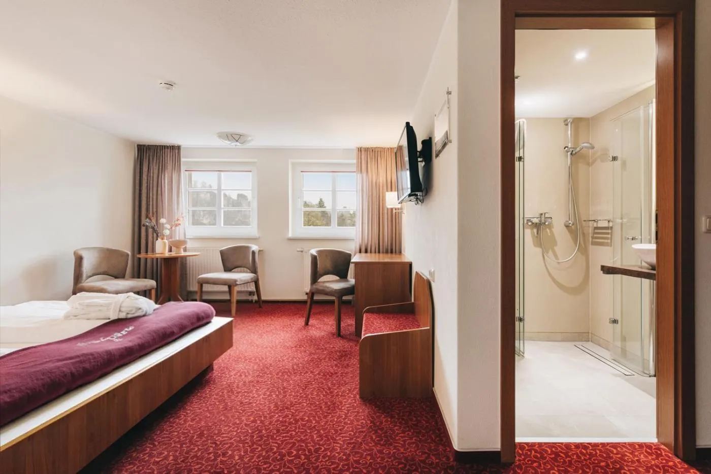 Bedroom, Bed in Laasenhof