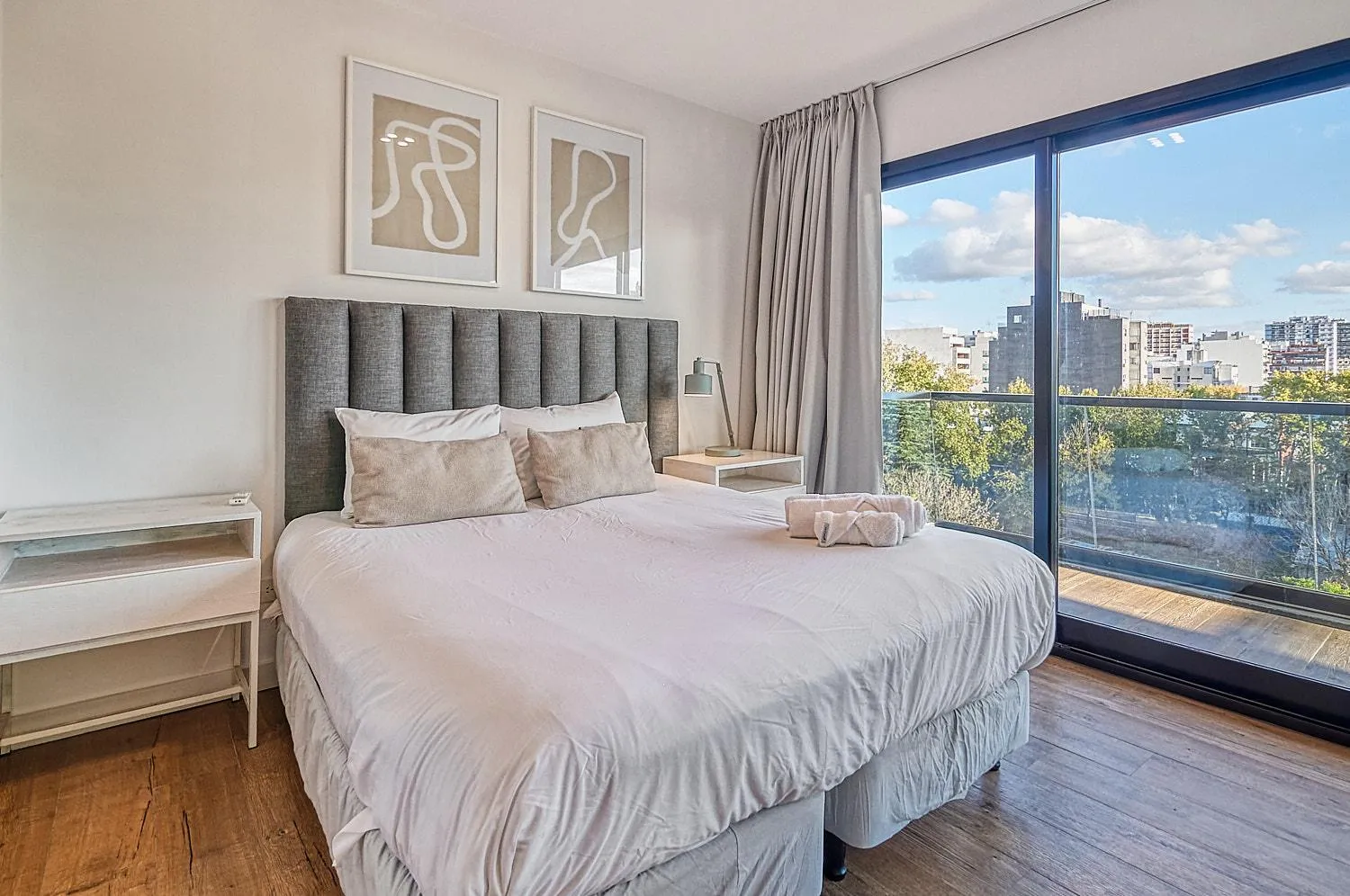 Bed in Live Soho Boutique Apartments Belgrano