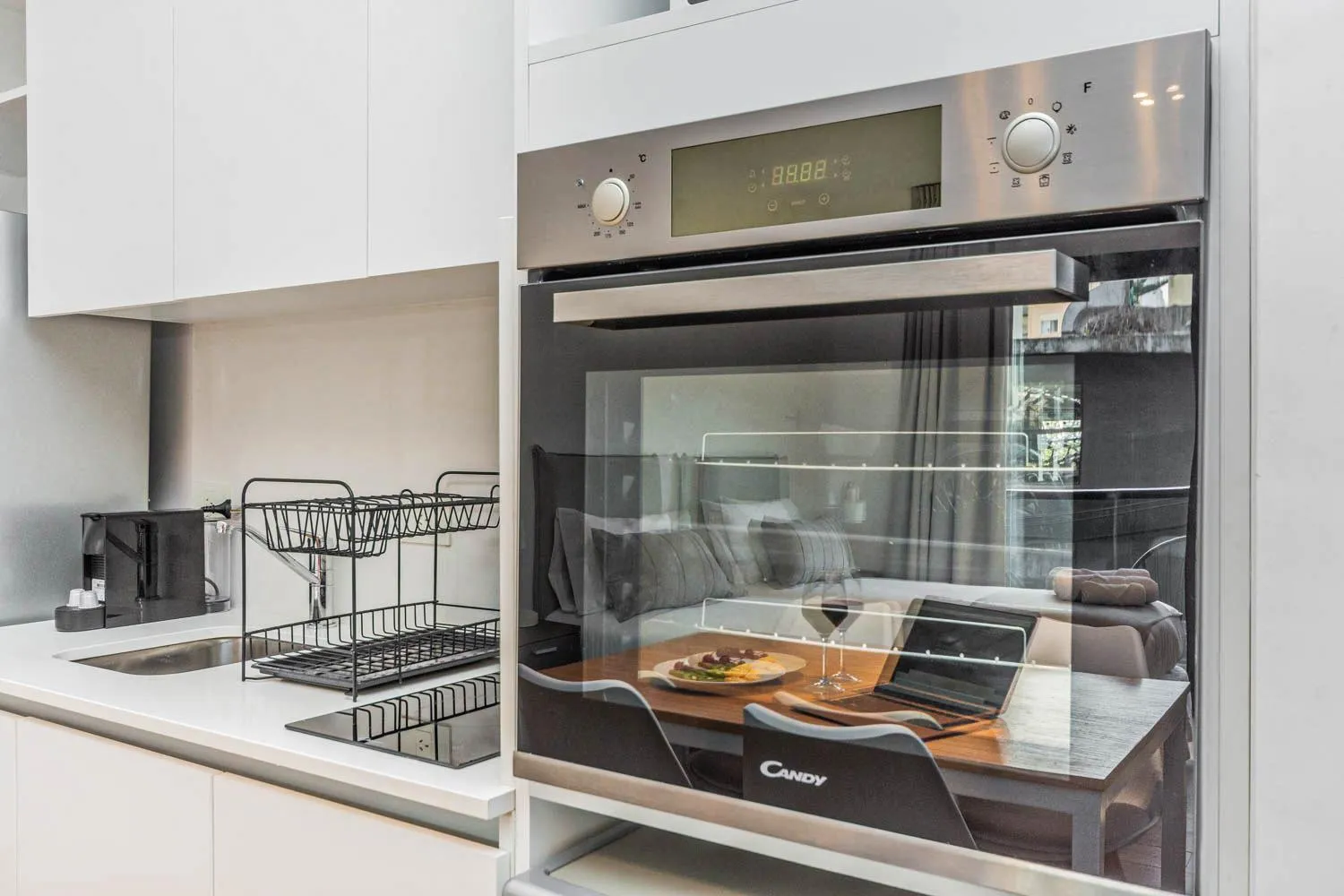 Kitchen or kitchenette in Live Soho Boutique Apartments Belgrano