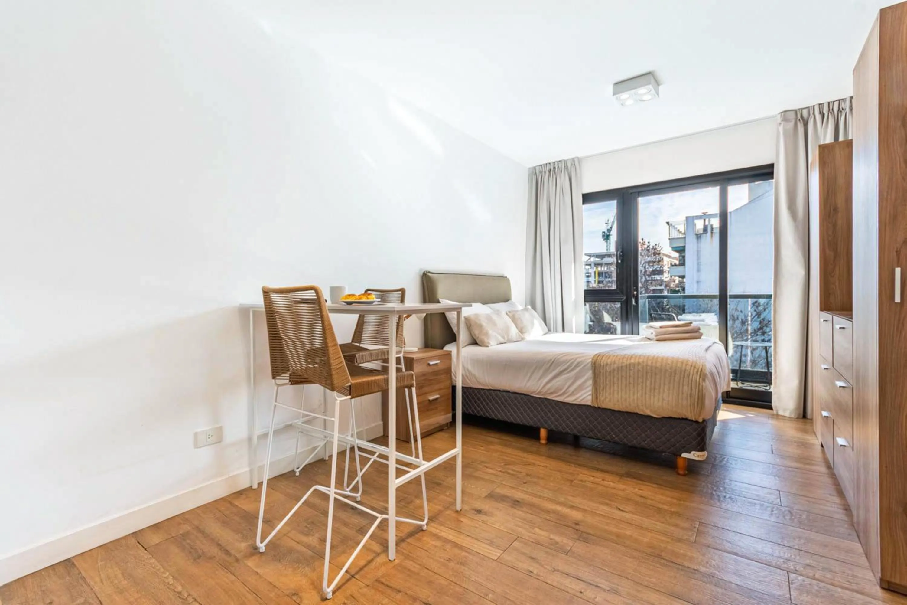 Bed in Live Soho Boutique Apartments Belgrano