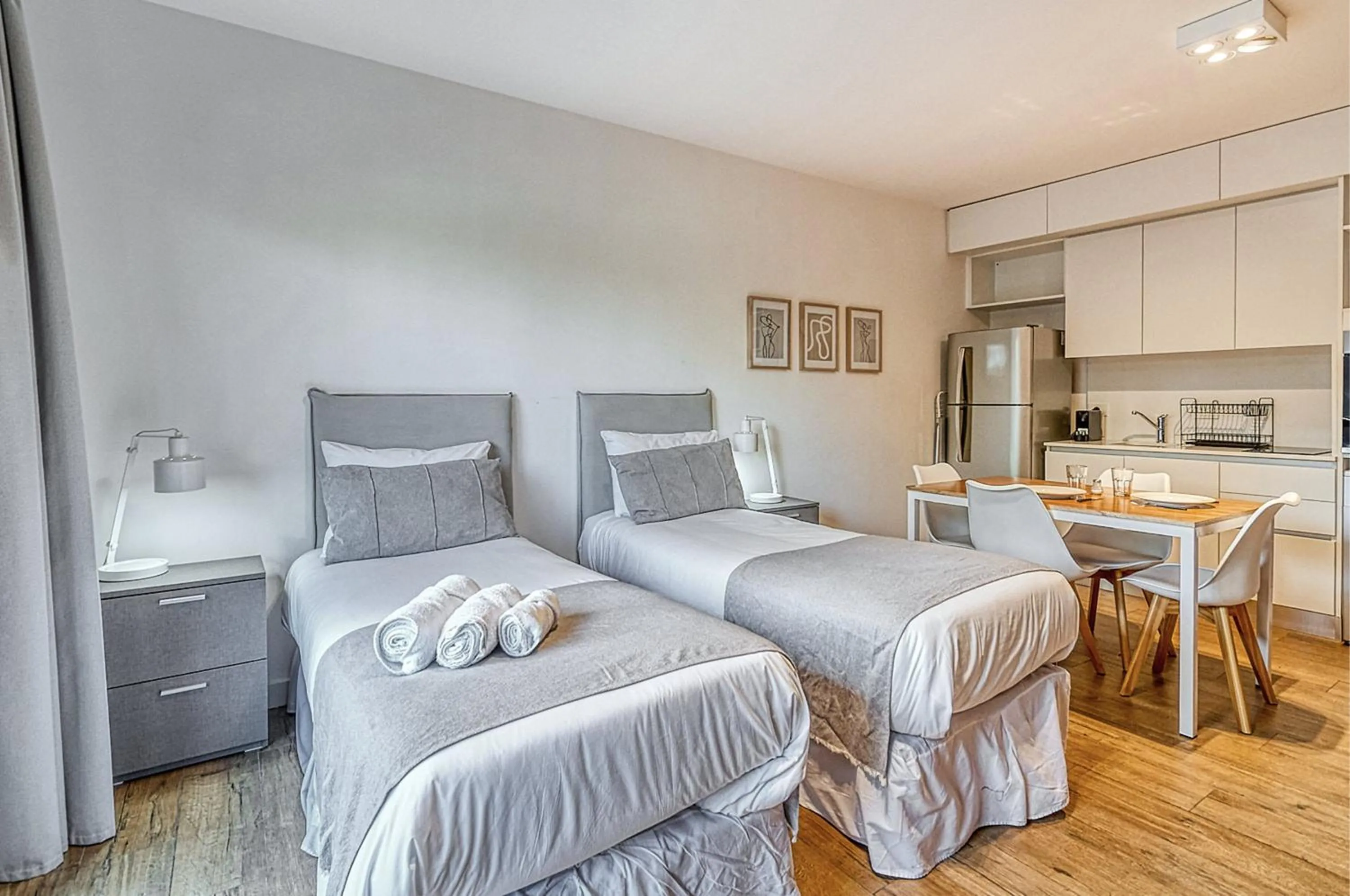 Bed in Live Soho Boutique Apartments Belgrano