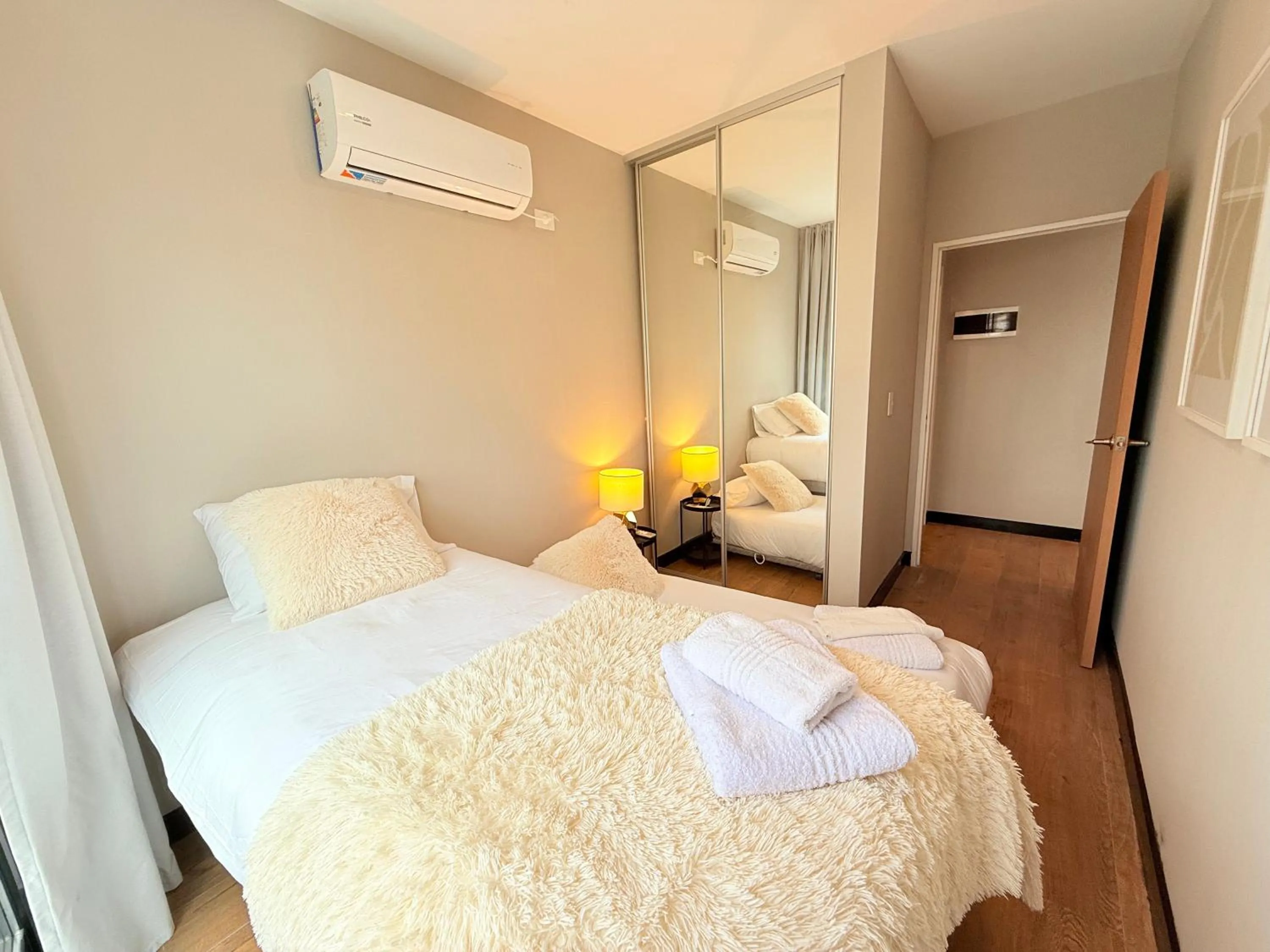 Bed in Live Soho Boutique Apartments Belgrano