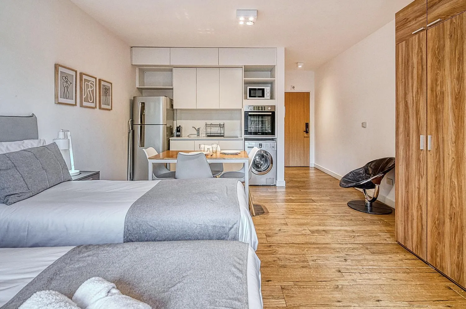 Bed in Live Soho Boutique Apartments Belgrano