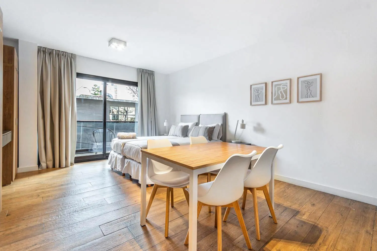 Bed in Live Soho Boutique Apartments Belgrano