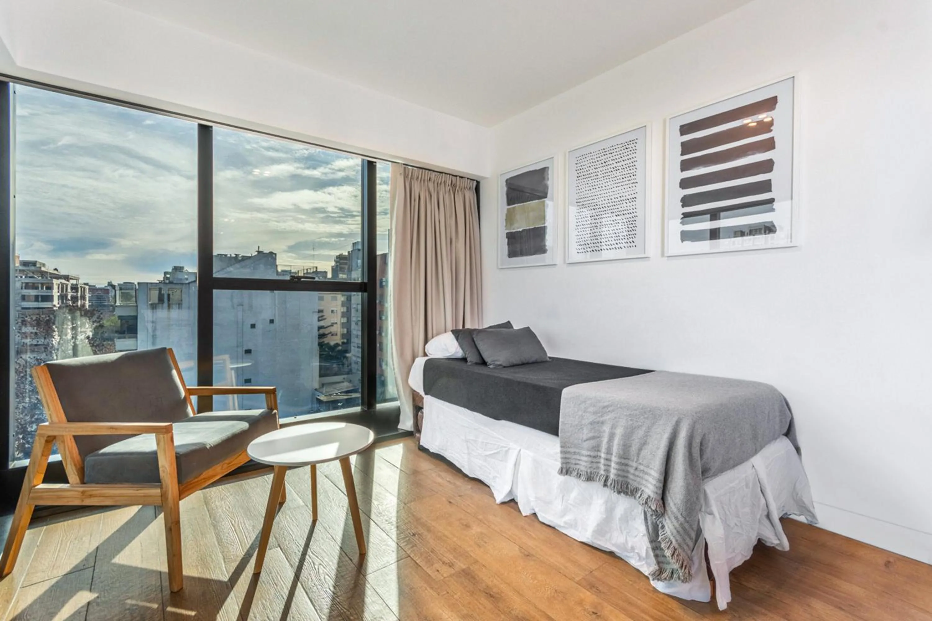 Bed in Live Soho Boutique Apartments Belgrano