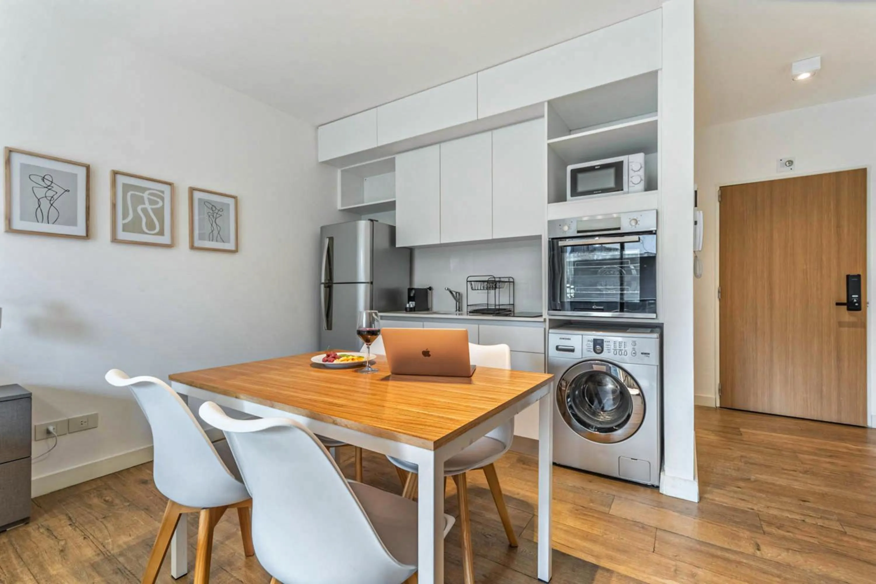 Kitchen or kitchenette in Live Soho Boutique Apartments Belgrano