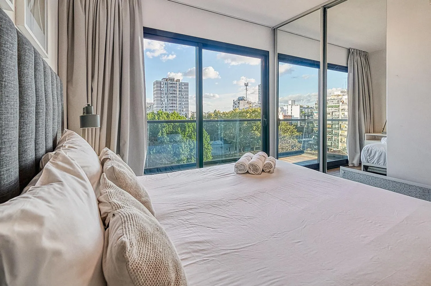 Bed in Live Soho Boutique Apartments Belgrano
