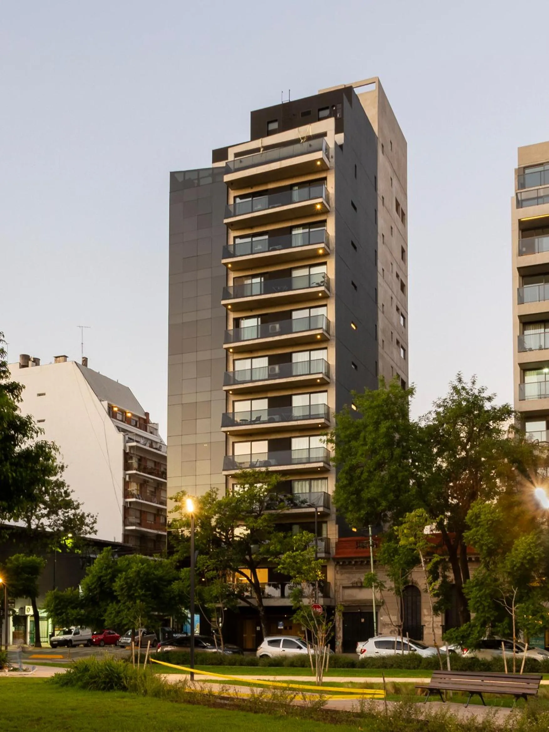 Property building in Live Soho Boutique Apartments Belgrano