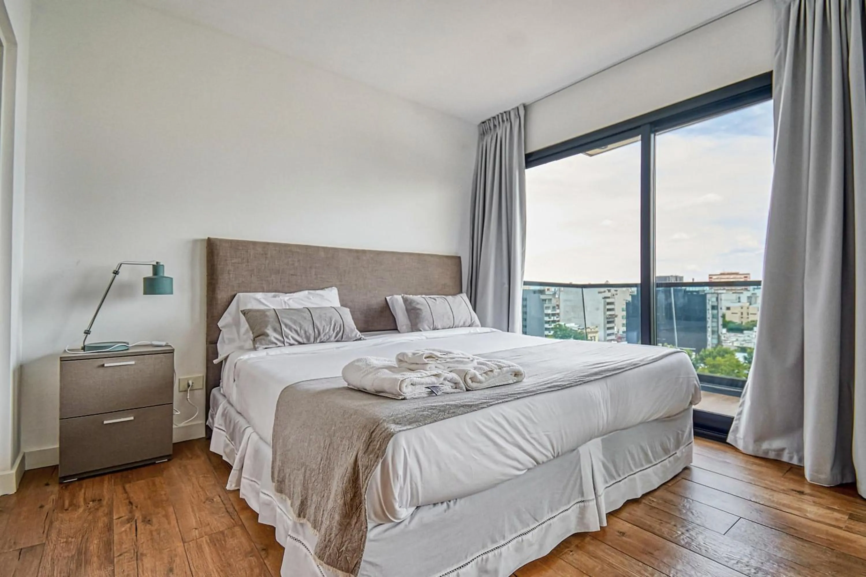 Bed in Live Soho Boutique Apartments Belgrano