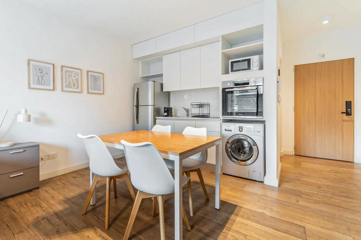 Kitchen or kitchenette in Live Soho Boutique Apartments Belgrano