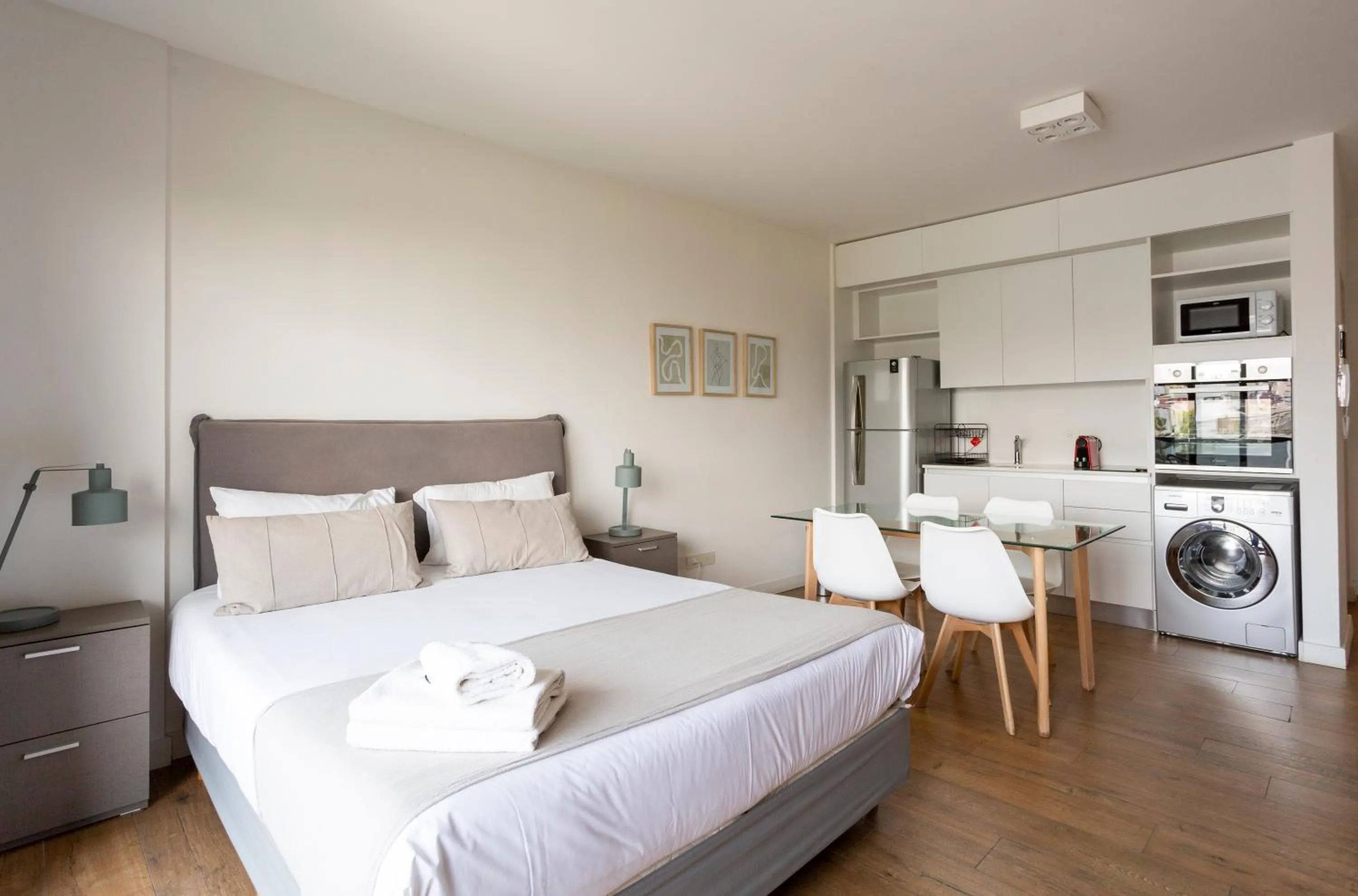 Bed in Live Soho Boutique Apartments Belgrano