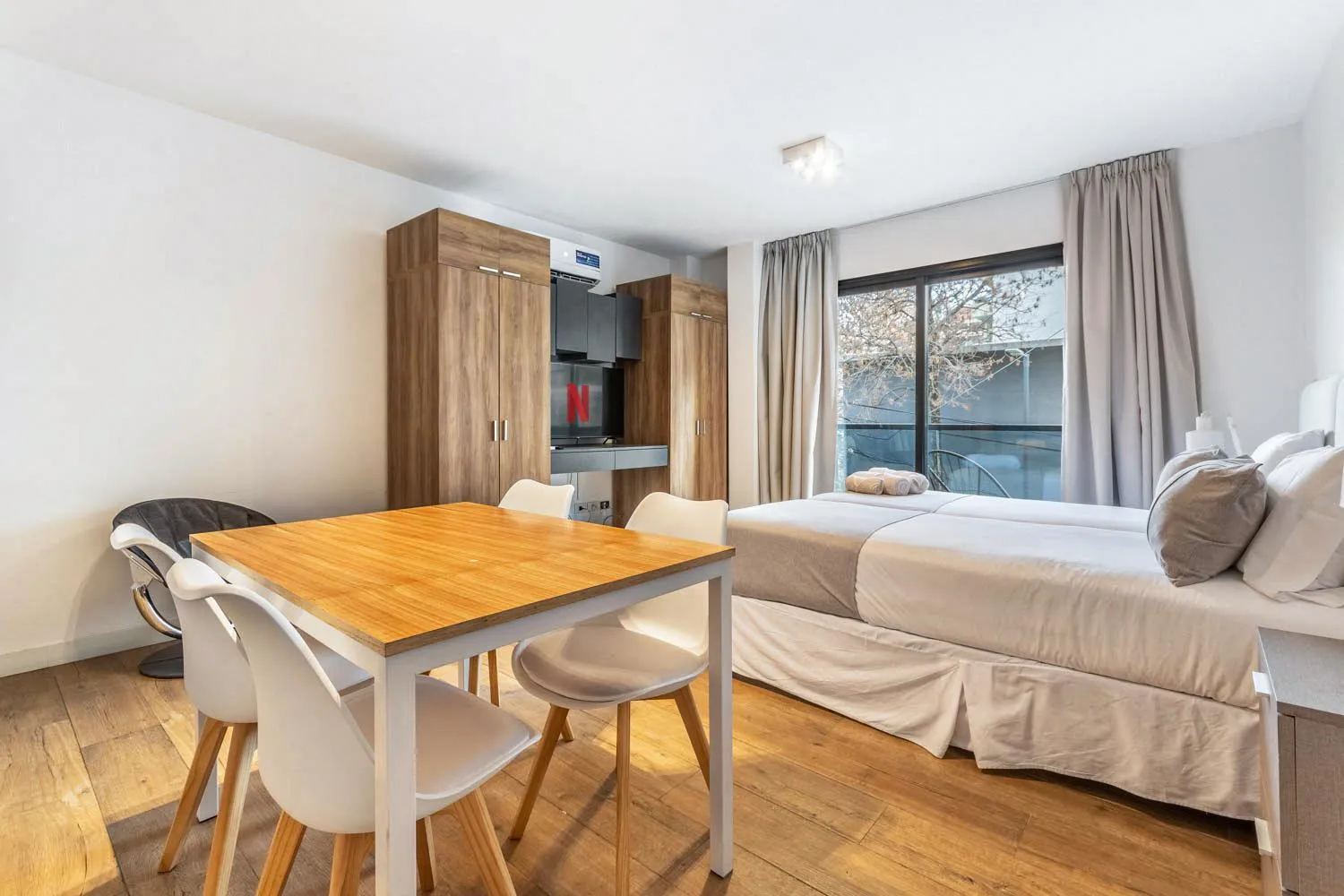 Bed in Live Soho Boutique Apartments Belgrano