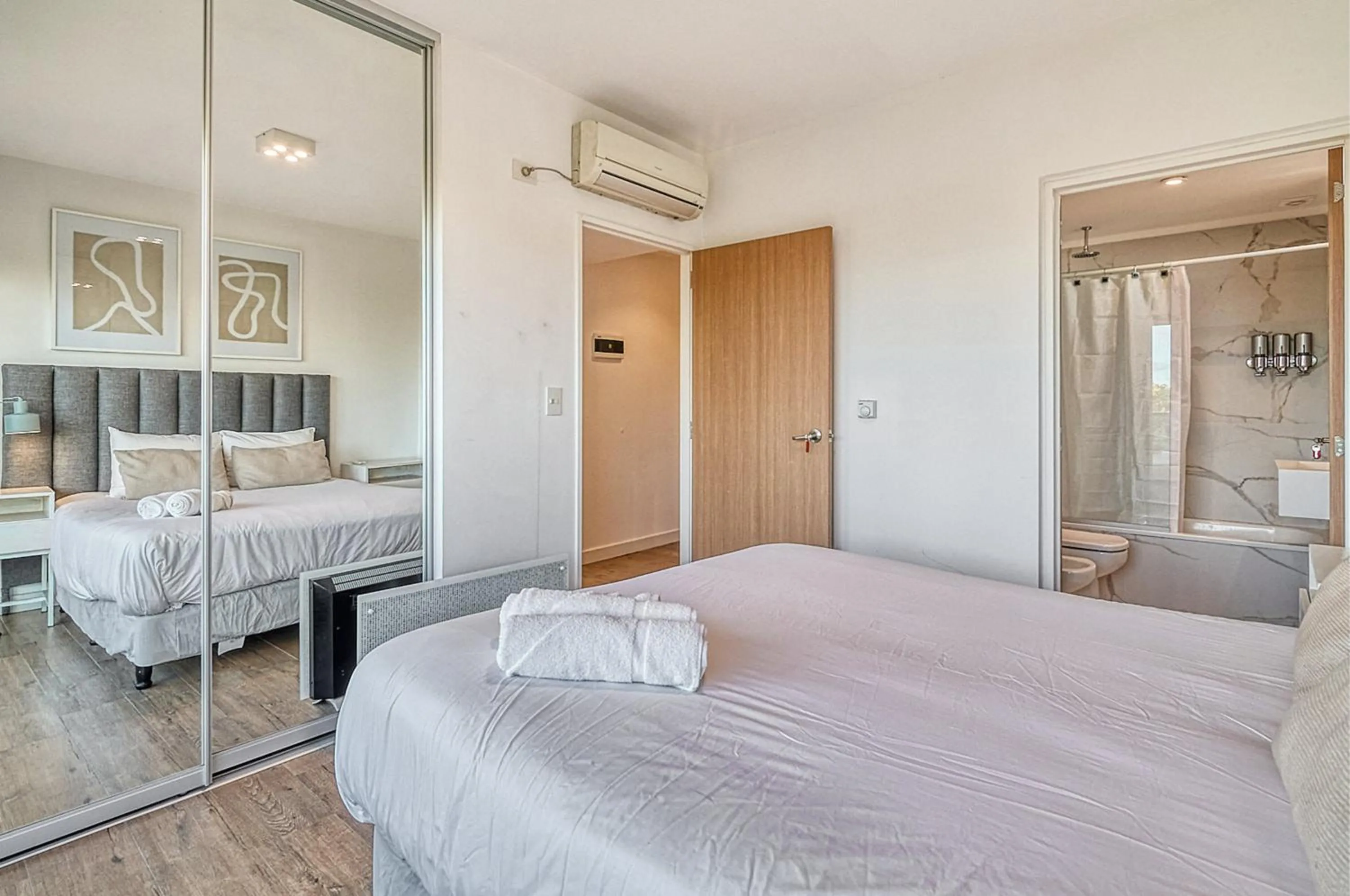 Bed in Live Soho Boutique Apartments Belgrano