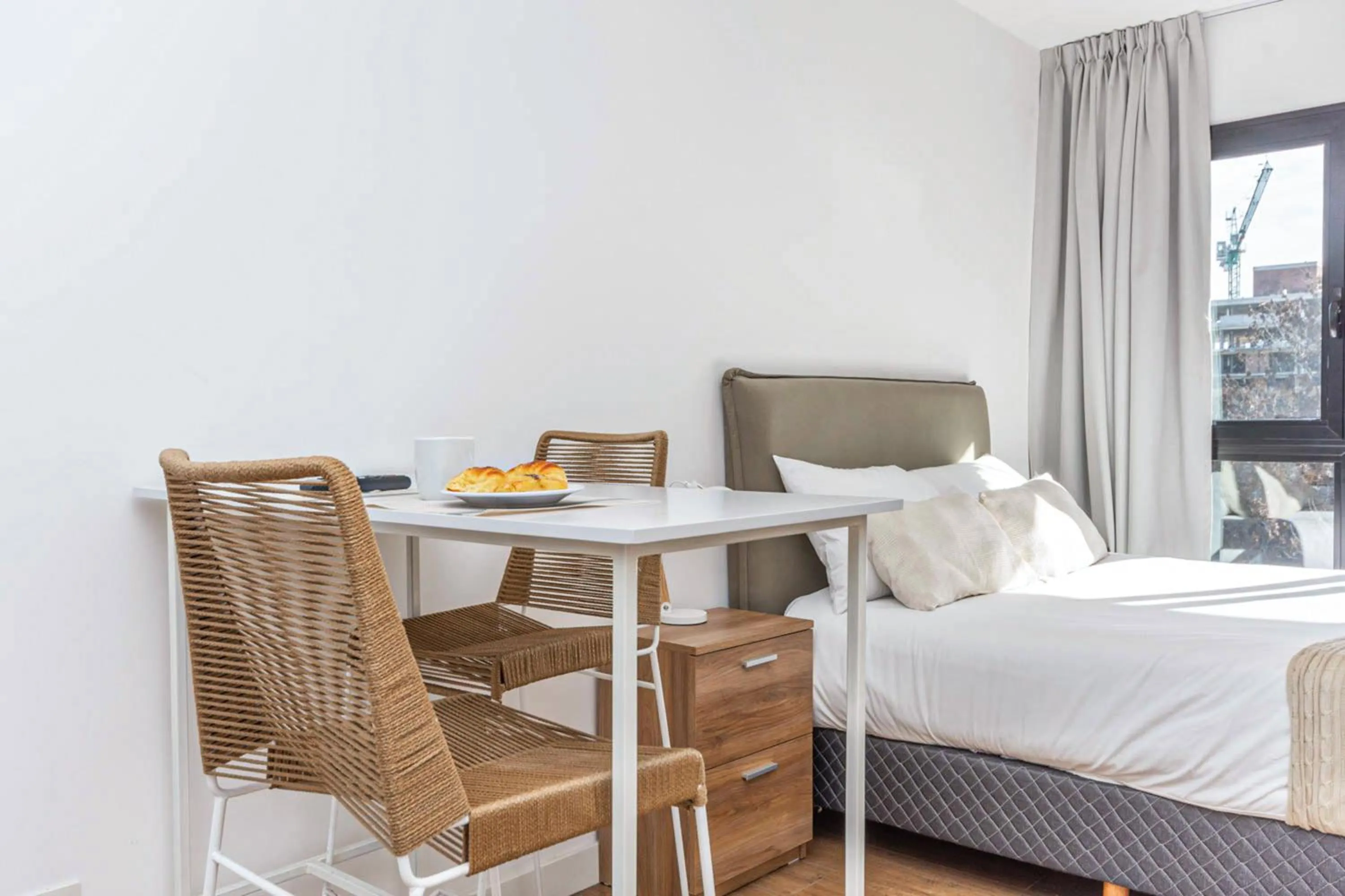 Bed in Live Soho Boutique Apartments Belgrano