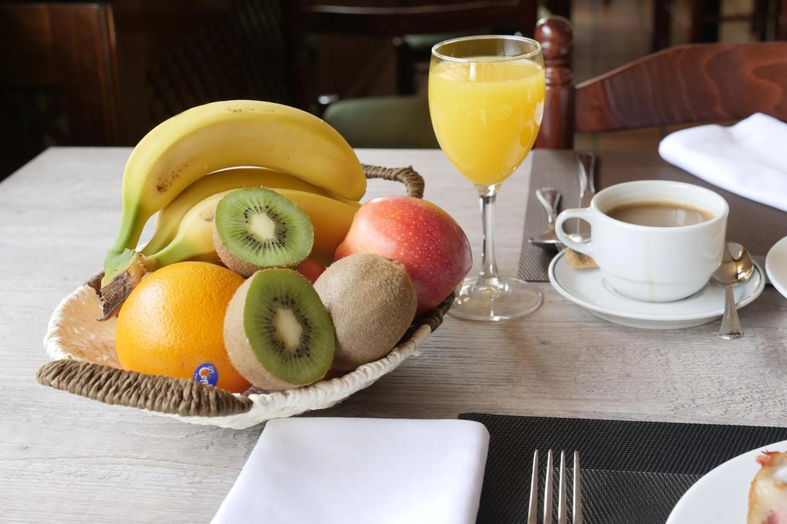 Buffet breakfast in Hotel Nievesol