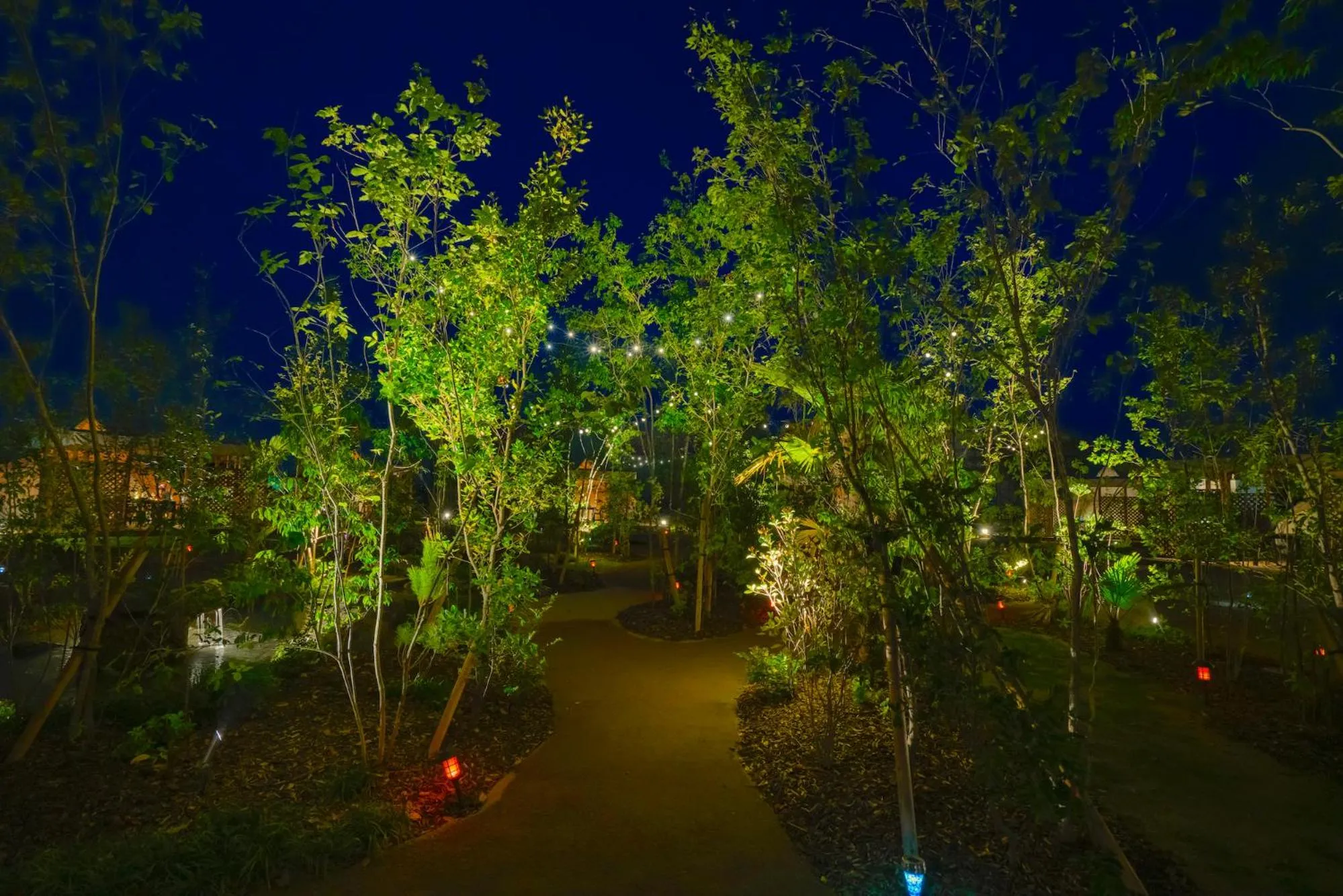 Night in GLAMPREMIER Setouchi