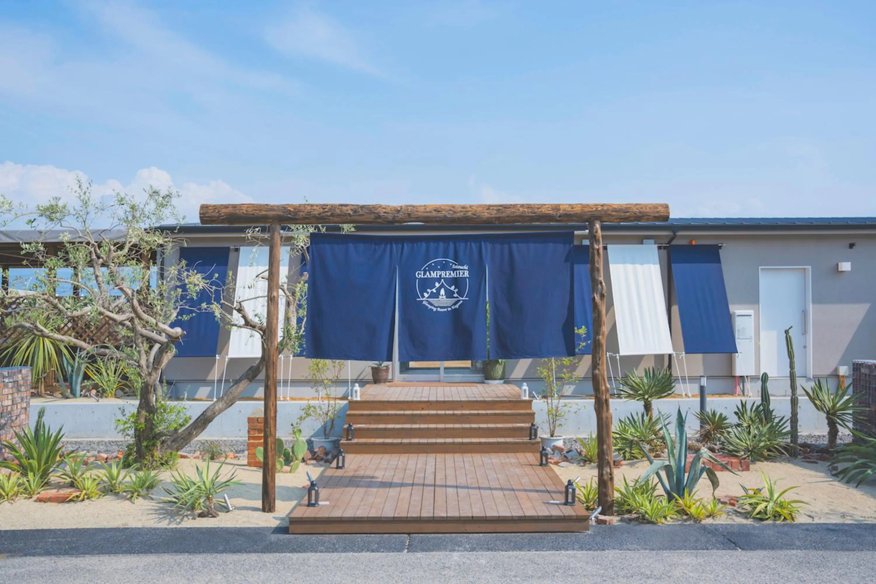 Lobby or reception in GLAMPREMIER Setouchi