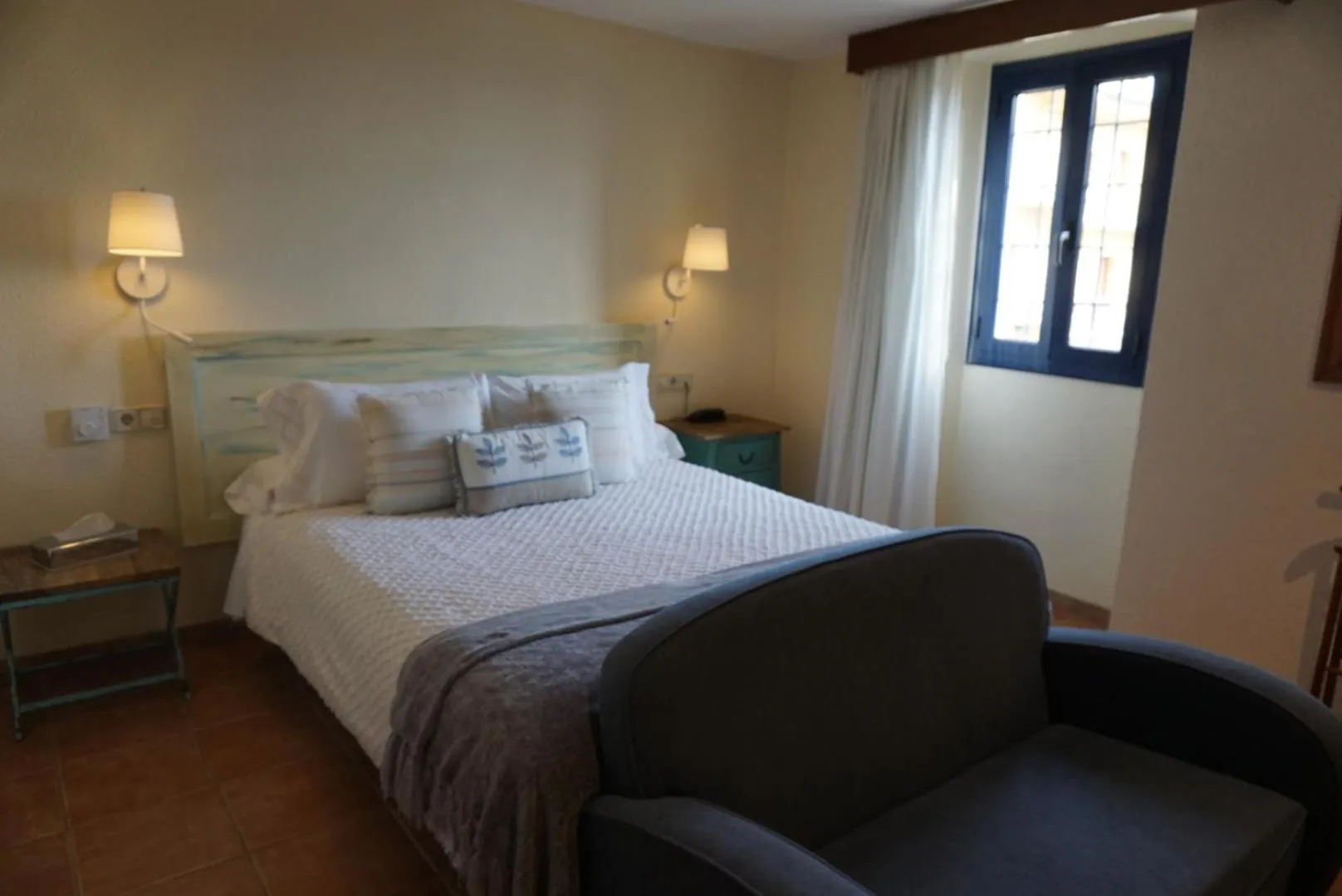 Bed in Hotel Sant Joan