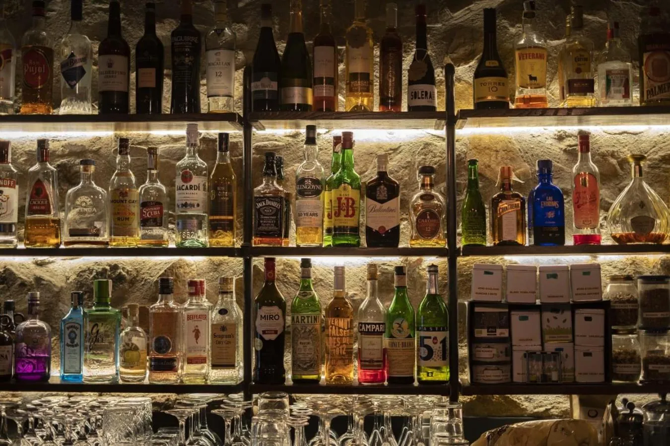 Lounge or bar in Hotel Sant Joan