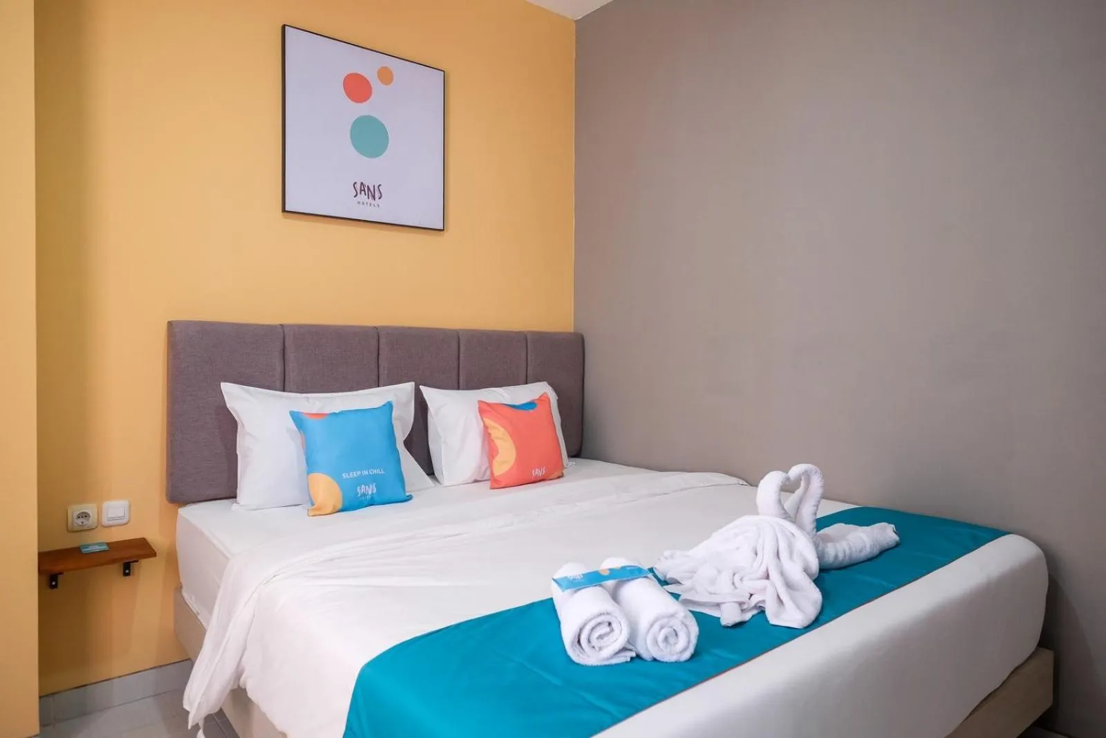 Bedroom, Bed in Sans Hotel Fourth Loft Solo