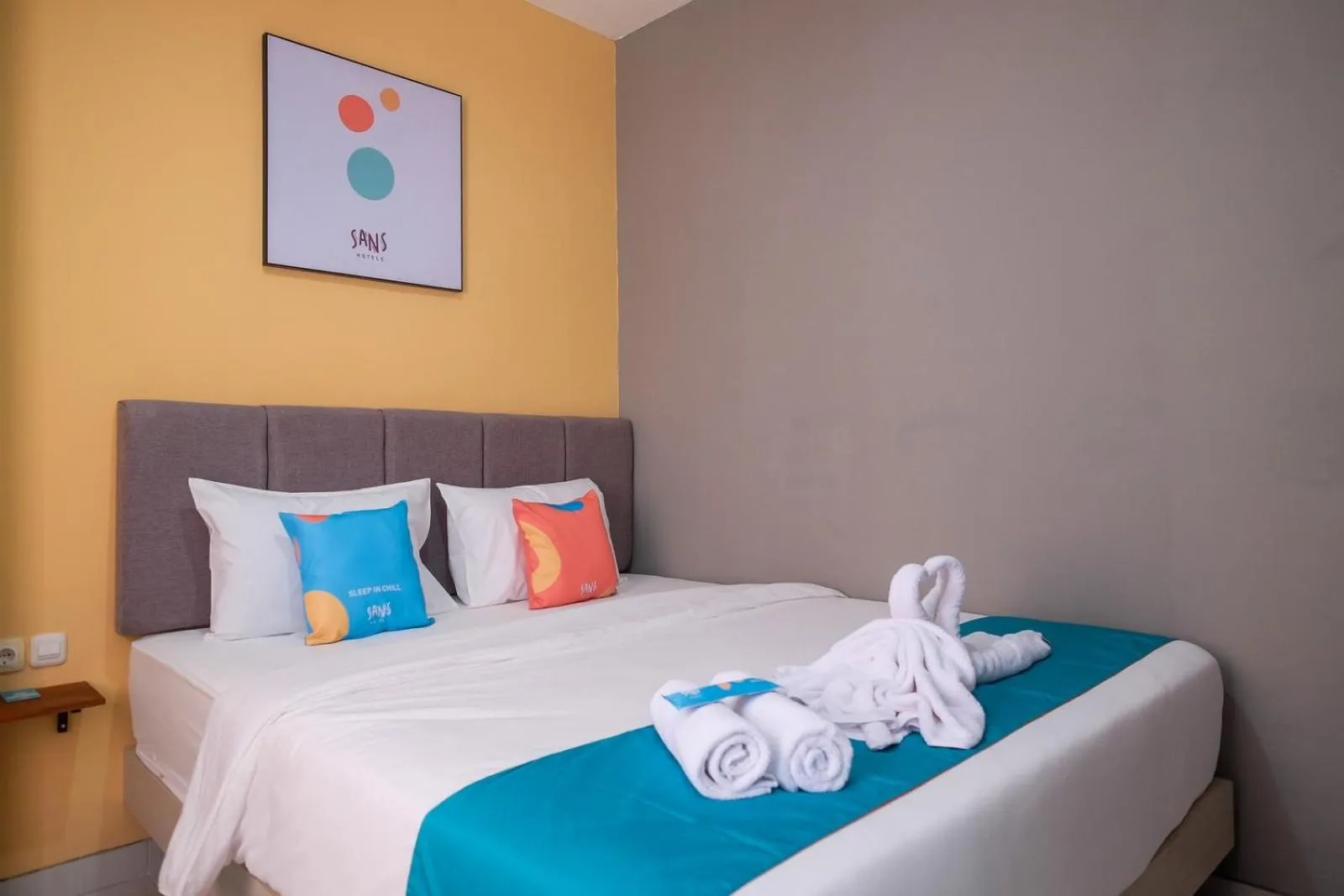 Bedroom, Bed in Sans Hotel Fourth Loft Solo