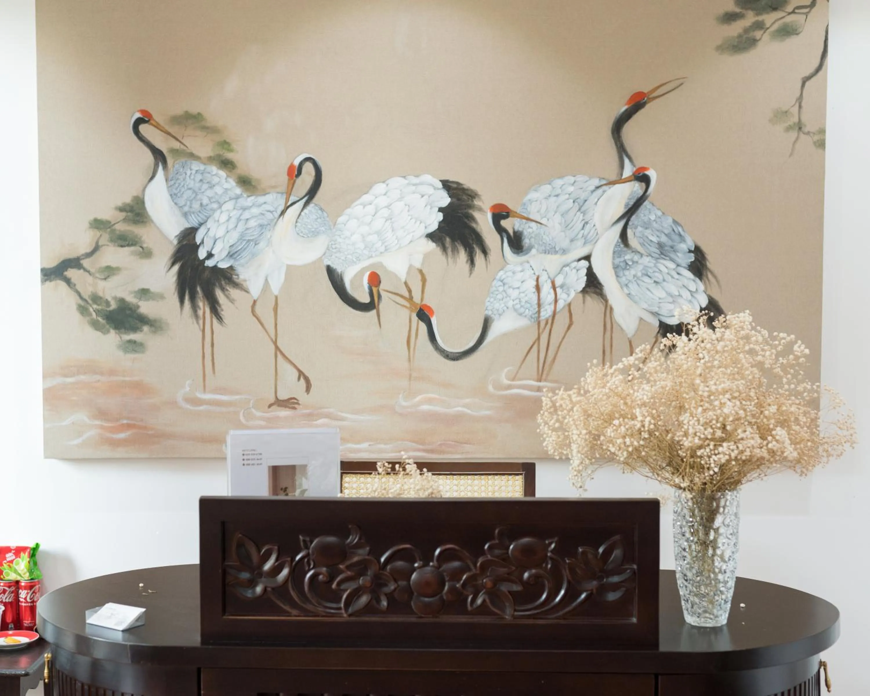 Lobby or reception in FLESTA Doi Can Serviced Apartment